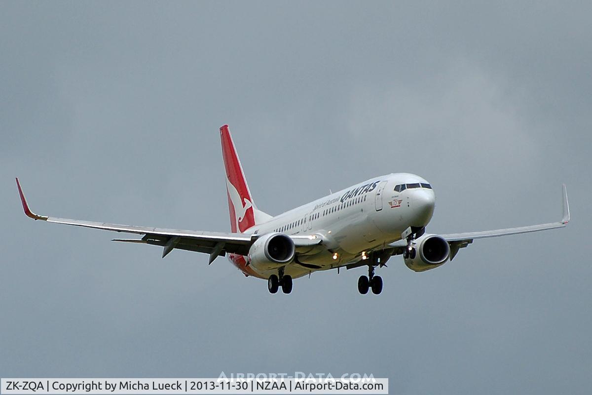 ZK-ZQA, 2009 Boeing 737-838 C/N 34200, At Auckland