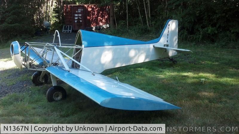 N1367N, 1957 Stits SA-2 Sky Baby C/N 46, Purchased 2013 as project plane. This s seller's photo