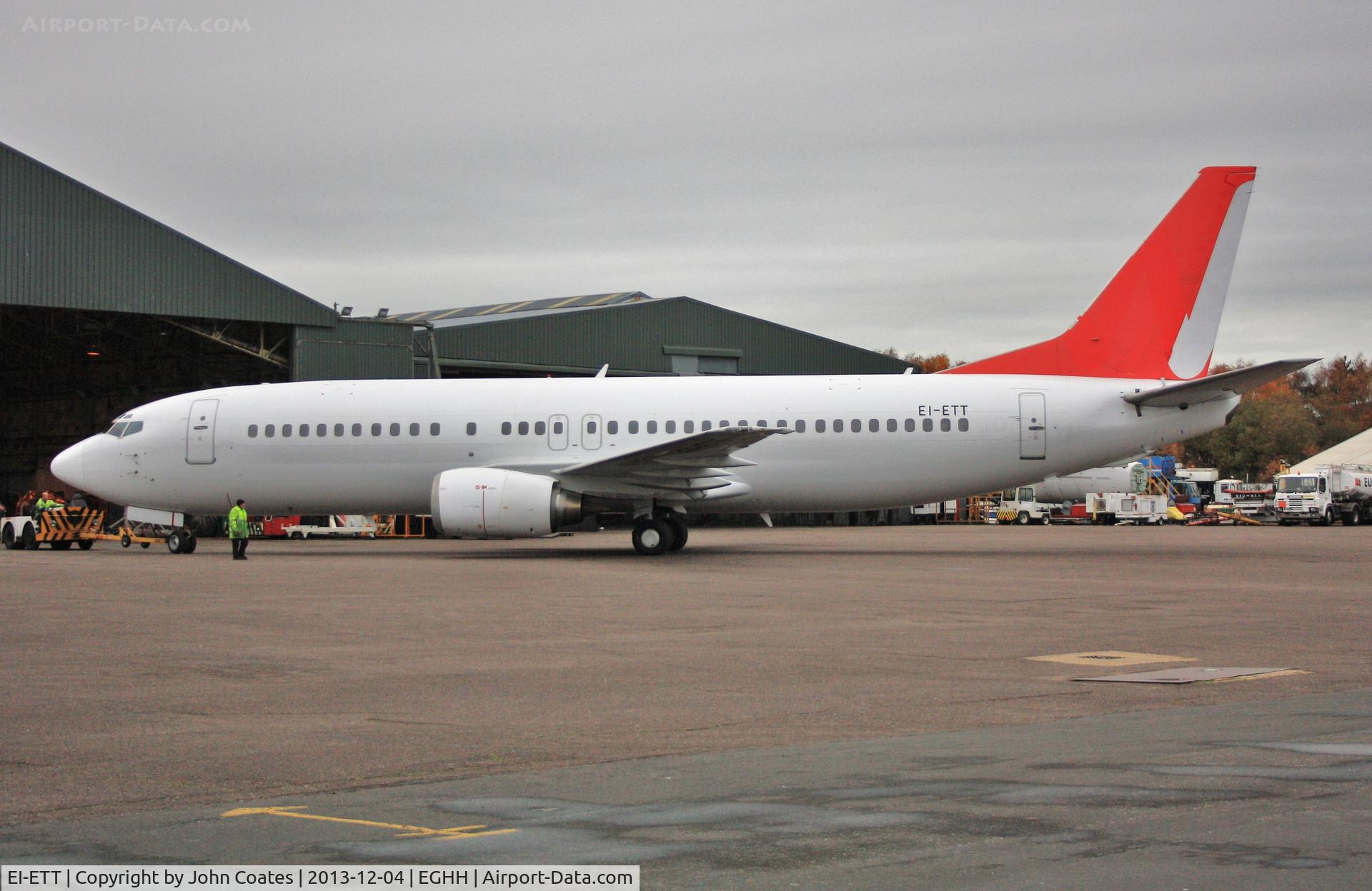 EI-ETT, 1989 Boeing 737-4K5 C/N 24125, At European Aviation after return to lessor