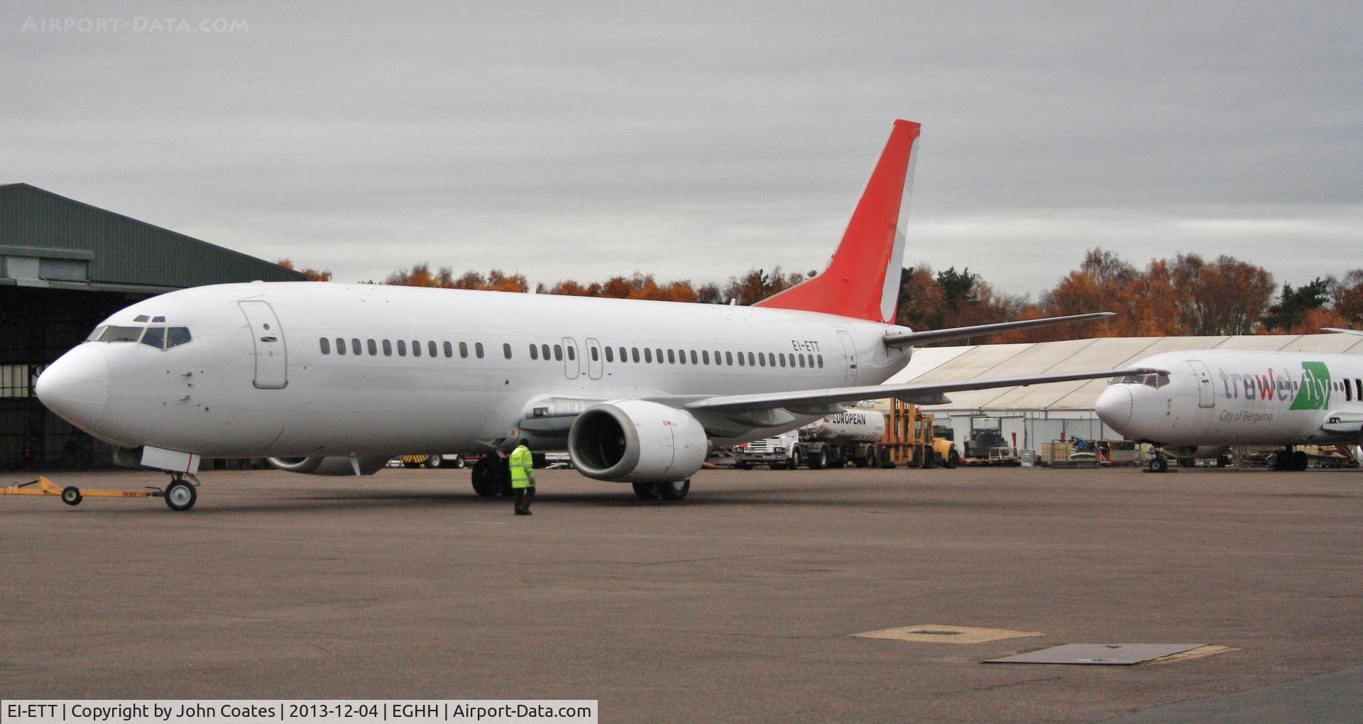 EI-ETT, 1989 Boeing 737-4K5 C/N 24125, Recently returned to lessor