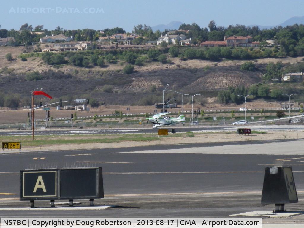 N57BC, 2001 Aviat Pitts S-2C Special C/N 6042, 2001 Aviat PITTS S-2C, Lycoming AEIO-540, landing Rwy 26