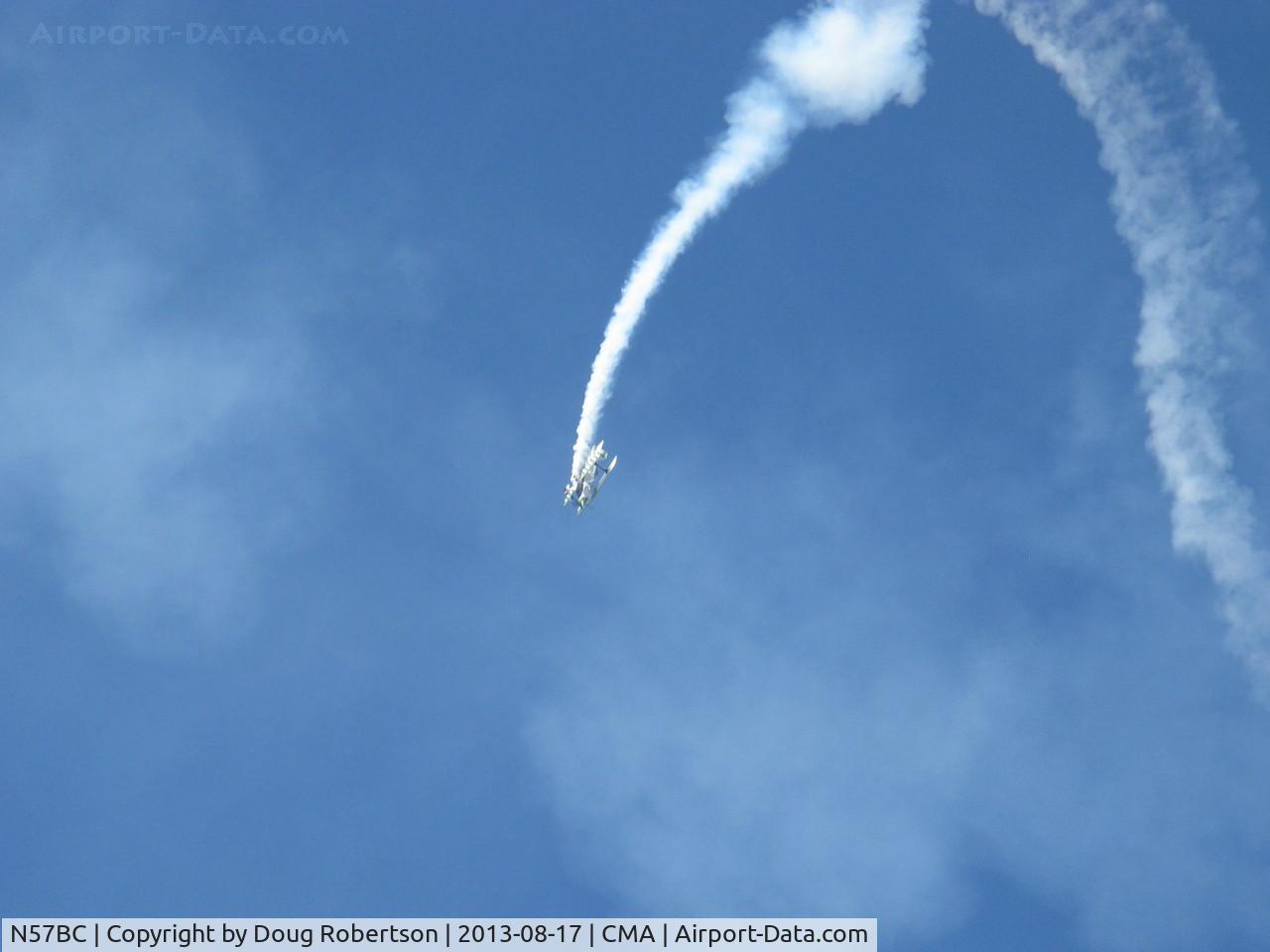 N57BC, 2001 Aviat Pitts S-2C Special C/N 6042, 2001 Aviat PITTS S-2C, Lycoming AEIO-540, aerobatics with smoke