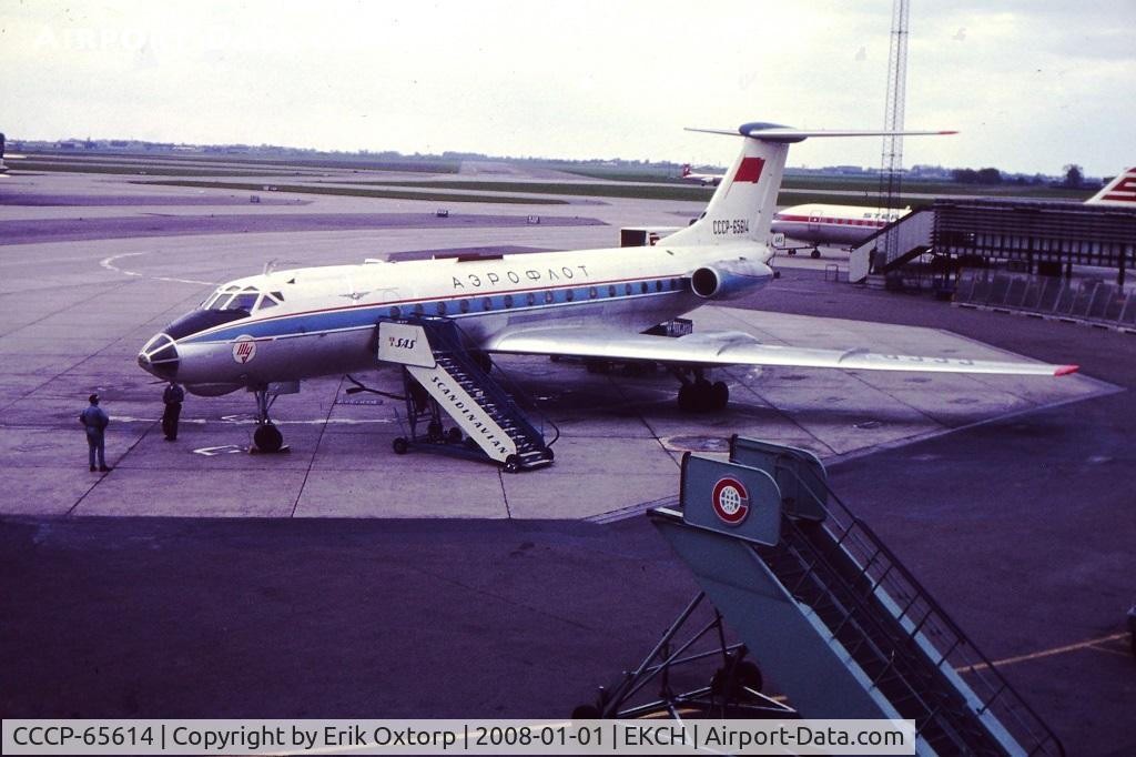 CCCP-65614, 1968 Tupolev Tu-134 C/N 7350302, CCCP-65614 in CPH
