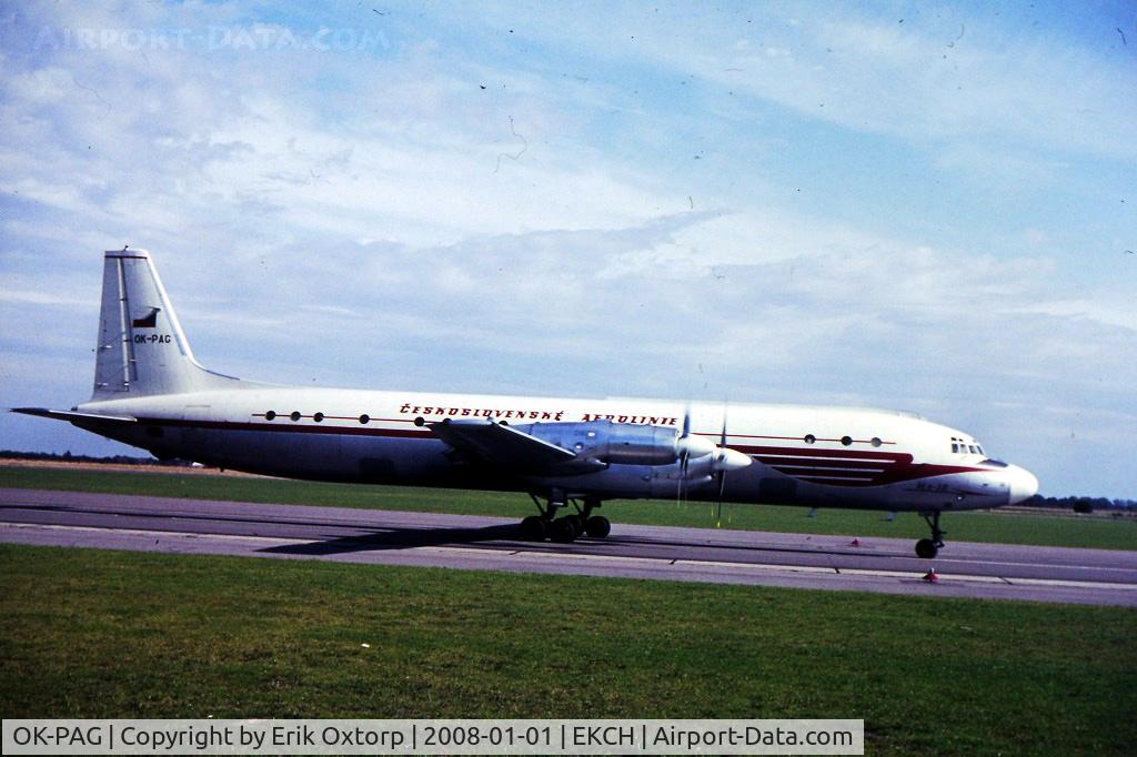 OK-PAG, 1961 Ilyushin Il-18V C/N 181004201, OK-PRG in CPH