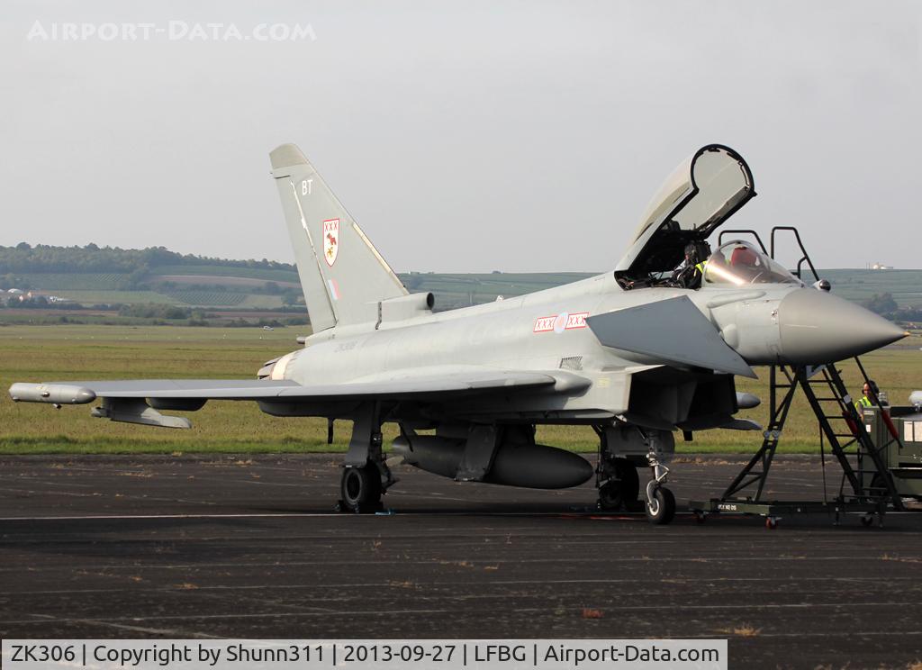 ZK306, 2009 Eurofighter EF-2000 Typhoon FGR4 C/N BS057/218, Participant of the Cognac AFB Spotter Day...