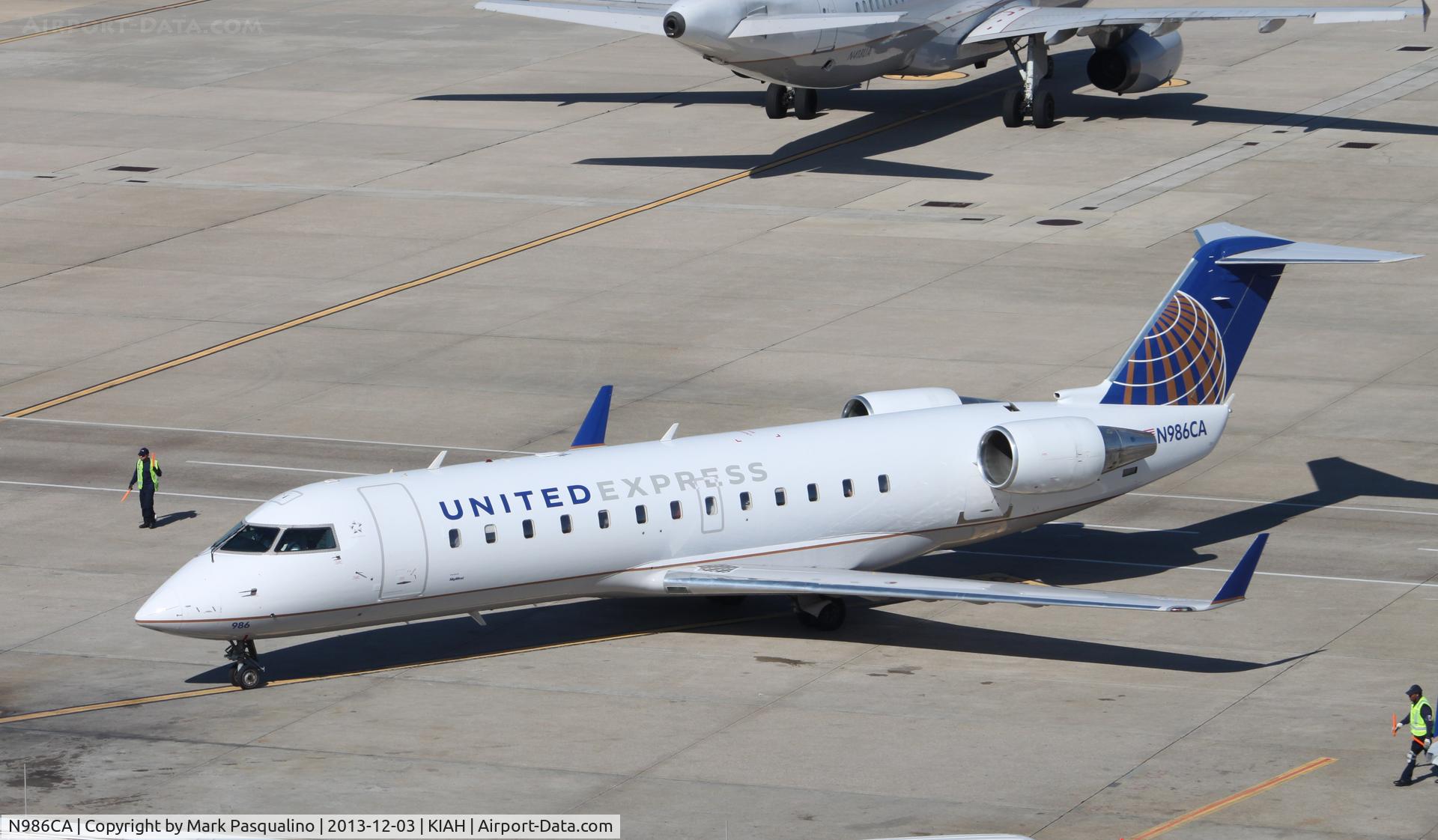 N986CA, Canadair CRJ-100ER (CL-600-2B19) C/N 7174, CL-600-2B19