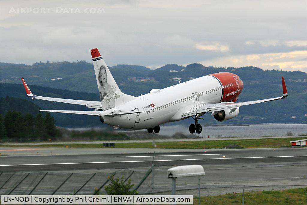LN-NOD, 2008 Boeing 737-8Q8 C/N 35280, Taken at TRD.