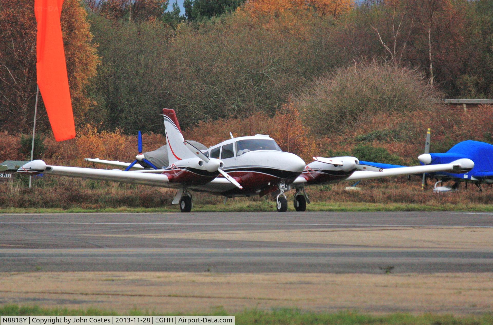 N8818Y, 1969 Piper PA-30 Twin Comanche Twin Comanche C/N 30-1976, Parked at BHL - new scheme
