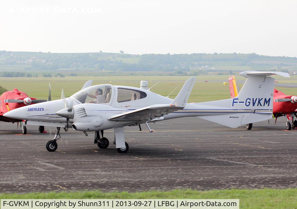 F-GVKM, Diamond DA-42 Twin Star C/N 42.012, Participant of the Cognac AFB Spotter Day 2013