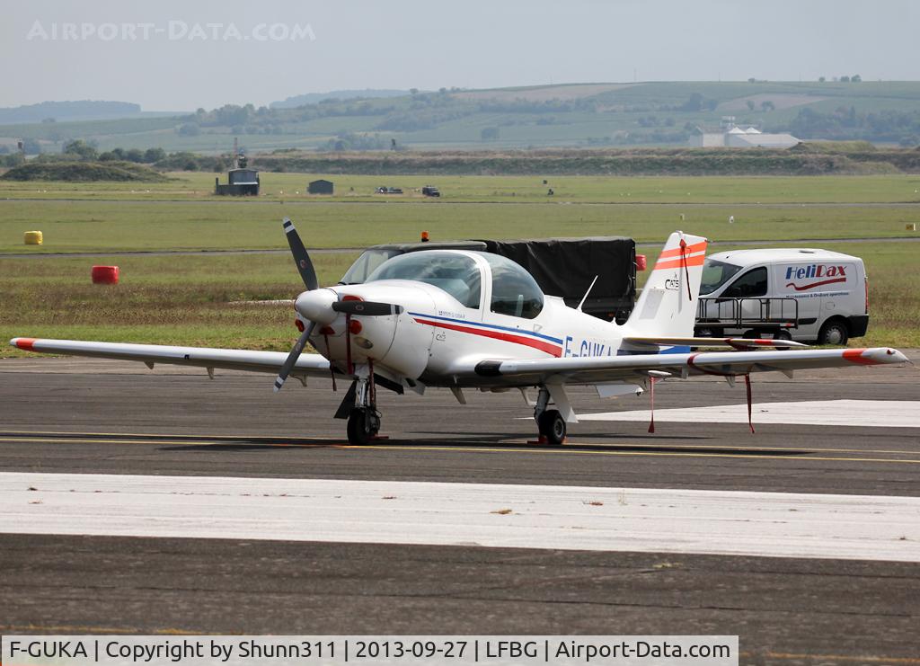 F-GUKA, Grob G-120AF C/N 85035, Displayed during Cognac AFB Spotter Day 2013