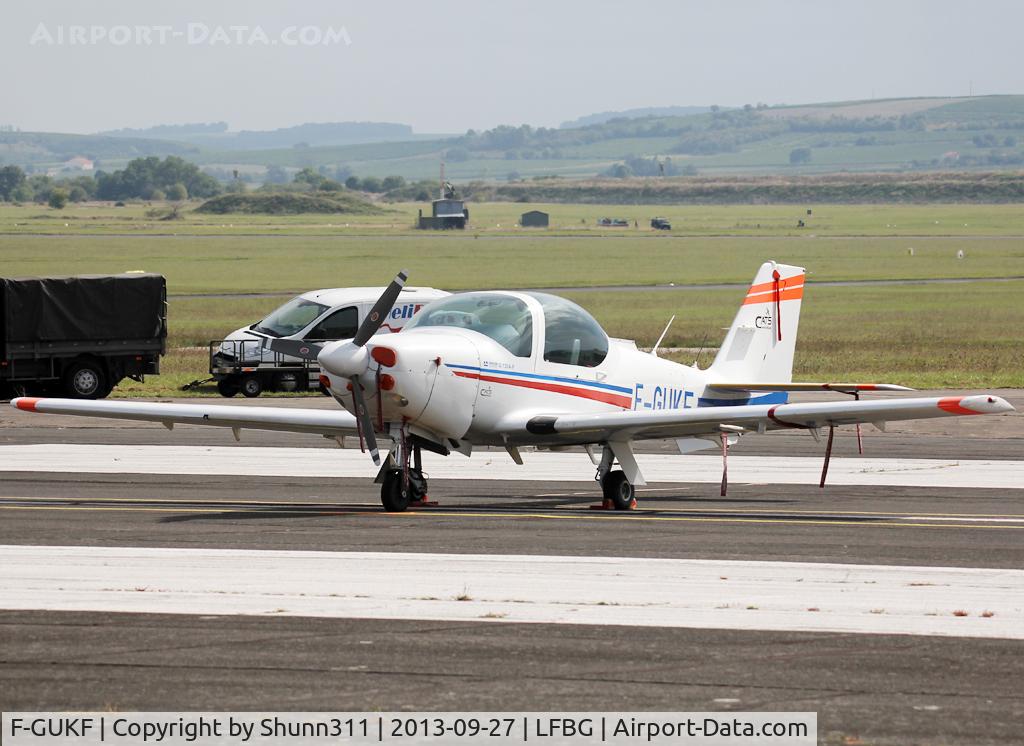 F-GUKF, Grob G-120A-F C/N 85040, Displayed during Cognac AFB Spotter Day 2013