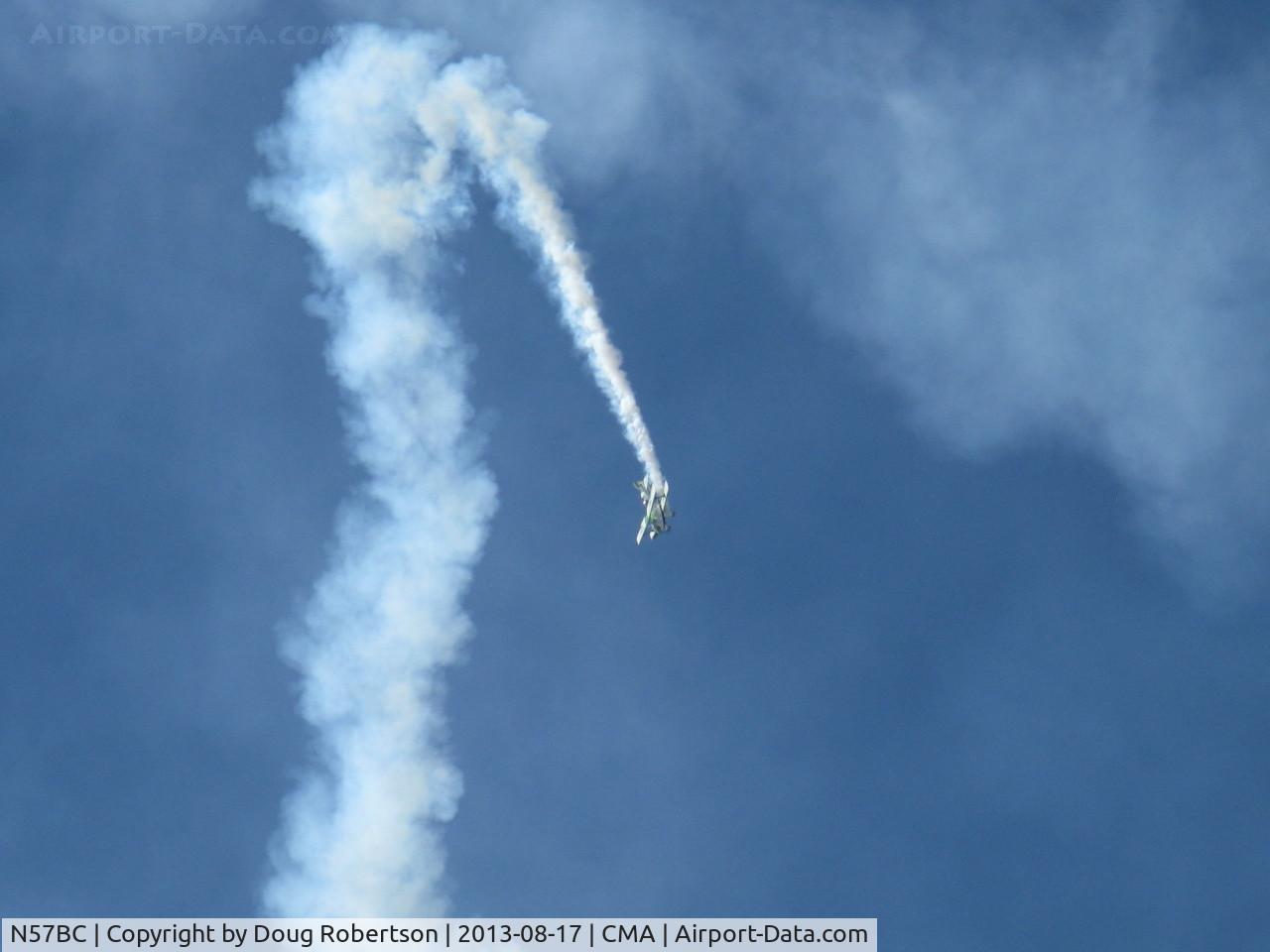 N57BC, 2001 Aviat Pitts S-2C Special C/N 6042, 2001 Aviat PITTS S-2C, Lycoming AEIO-540, aerobatics with smoke