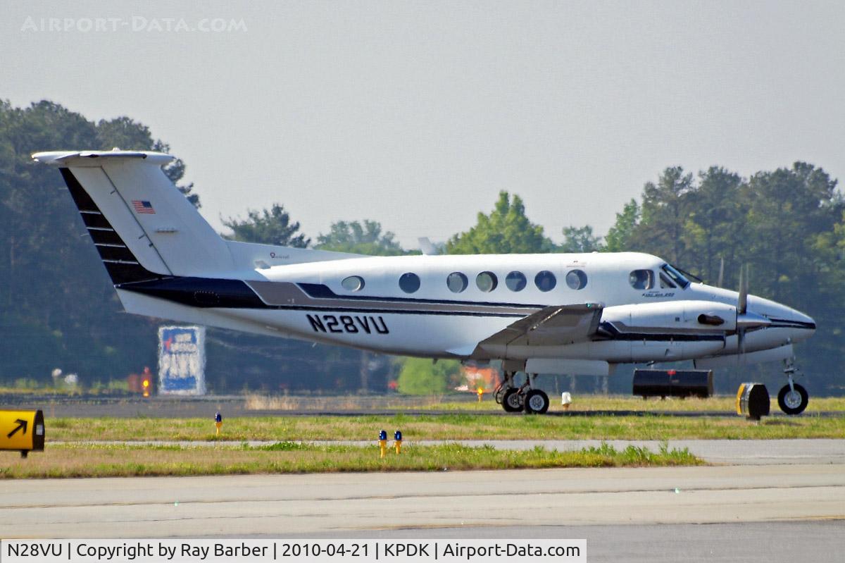 N28VU, 1980 Beech 200 Super King Air C/N BB-743, Beech 200 Super King Air [BB-743] Atlanta-Dekalb Peachtree~N 21/04/2010