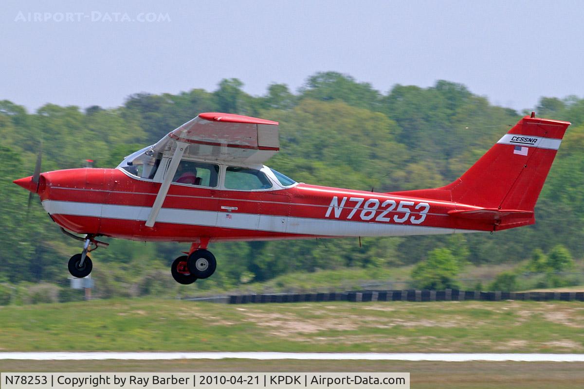 N78253, 1968 Cessna 172K Skyhawk C/N 17257546, Cessna 172K Skyhawk [172-57546] Atlanta-Dekalb Peachtree~N 21/04/2010