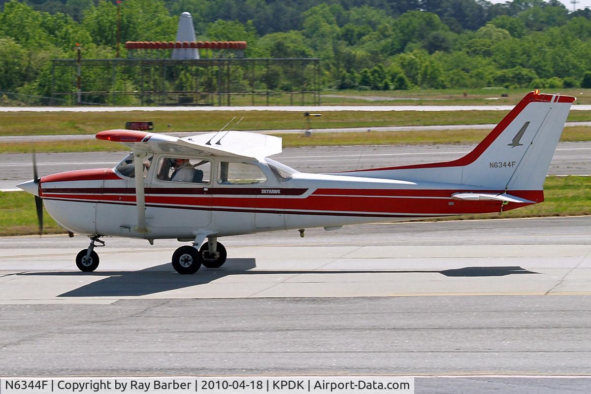 N6344F, 1979 Cessna 172N C/N 17273197, Cessna 172N Skyhawk [172-73197] Atlanta-Dekalb Peachtree~N 18/04/2010