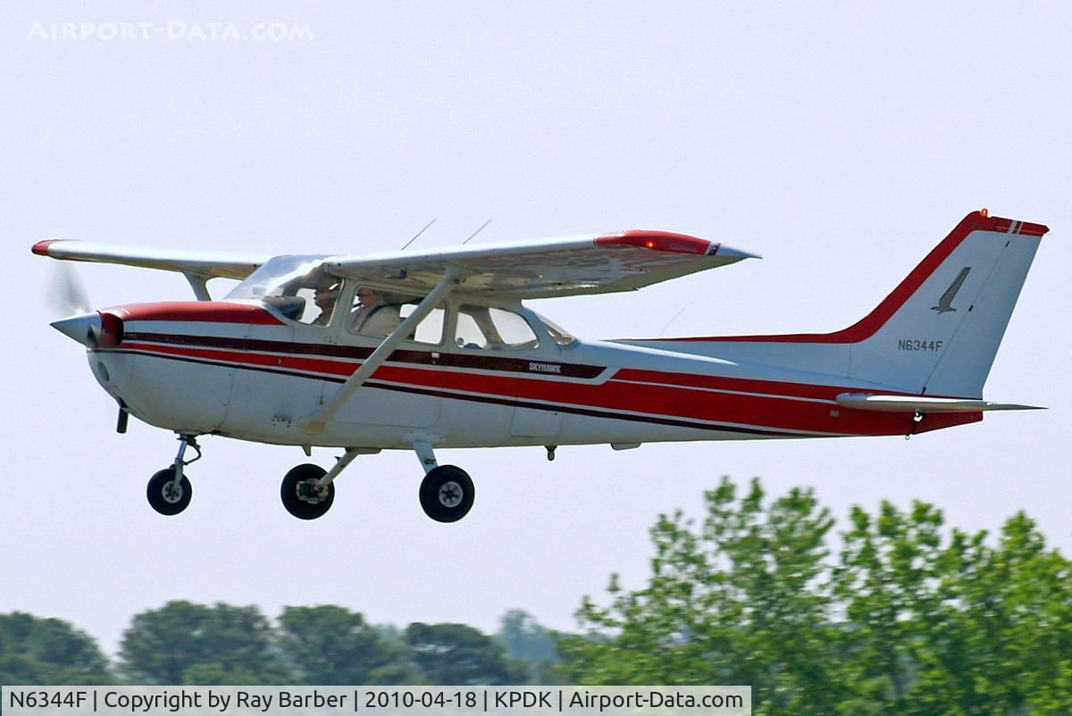 N6344F, 1979 Cessna 172N C/N 17273197, Cessna 172N Skyhawk [172-73197] Atlanta-Dekalb Peachtree~N 18/04/2010