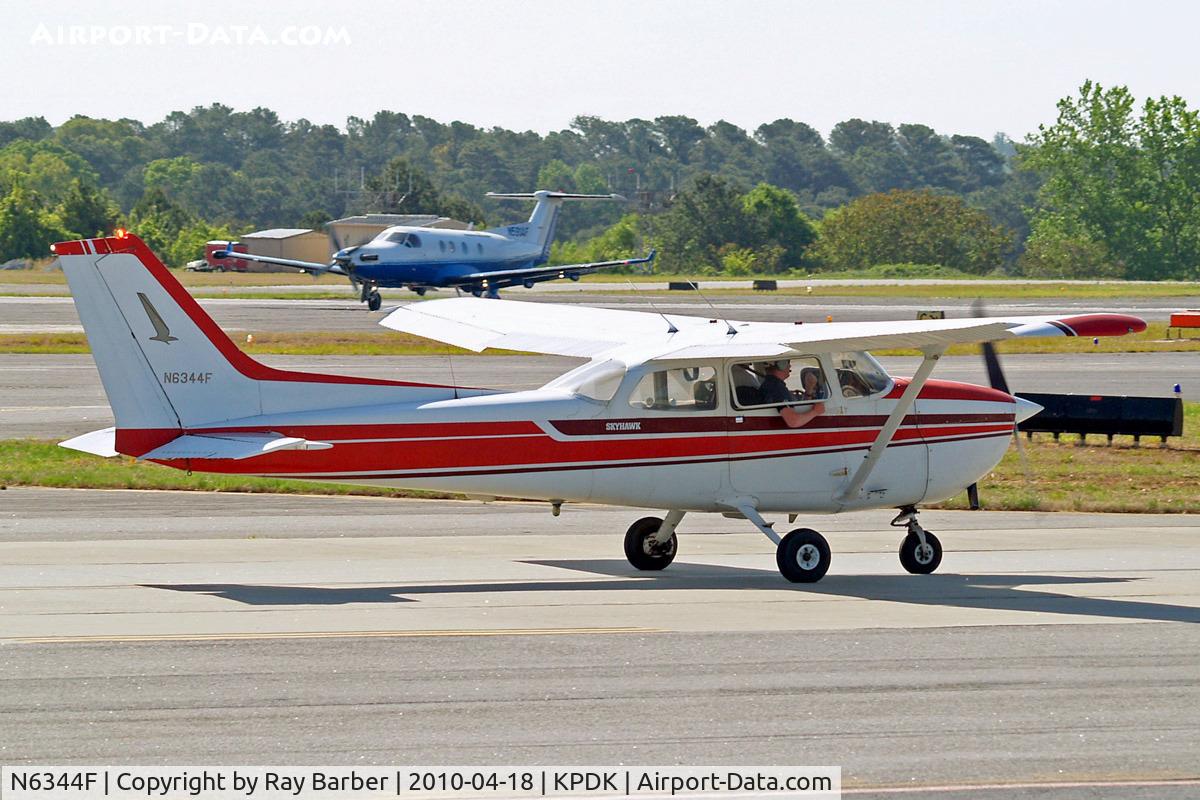 N6344F, 1979 Cessna 172N C/N 17273197, Cessna 172N Skyhawk [172-73197] Atlanta-Dekalb Peachtree~N 18/04/2010