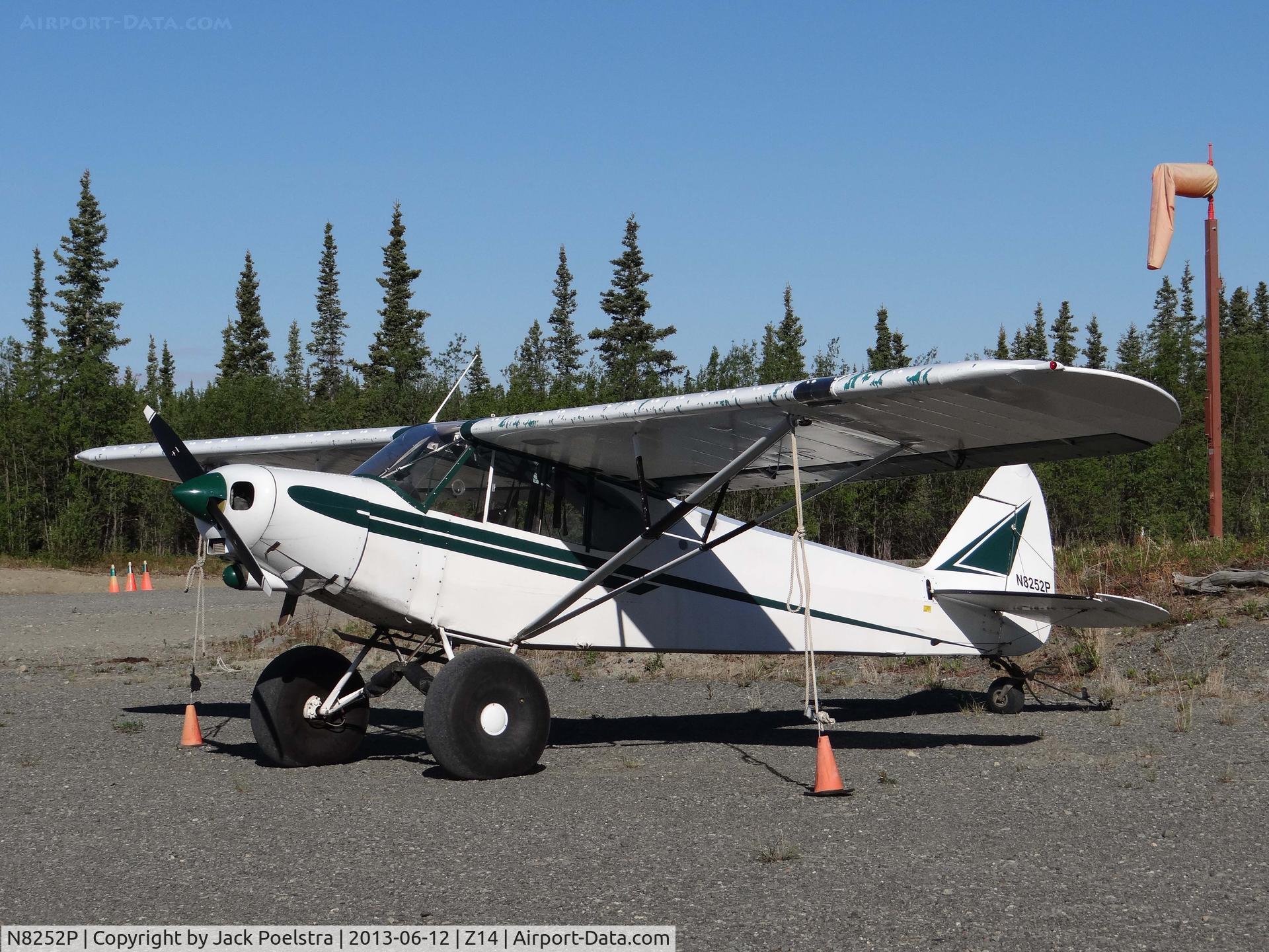 N8252P, 1963 Piper PA-18-150 Super Cub C/N 18-8035, PA-18 at Tazlina strip AK