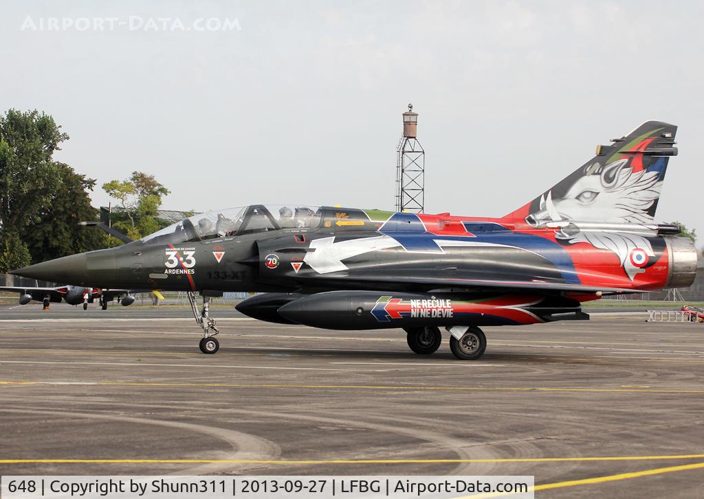 648, Dassault Mirage 2000D C/N 464, Participant of the Cognac AFB Spotter Day 2013 with additional special c/s
