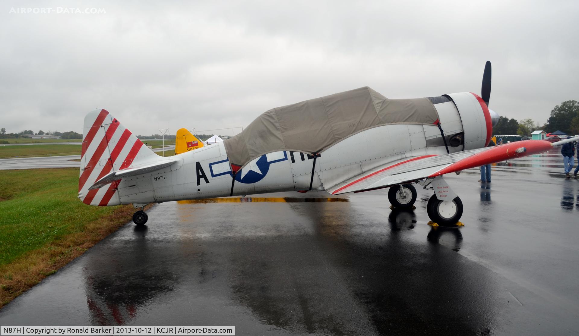 N87H, 1941 North American AT-6D Texan C/N 41-34571, Culpeper Air Fest 2013