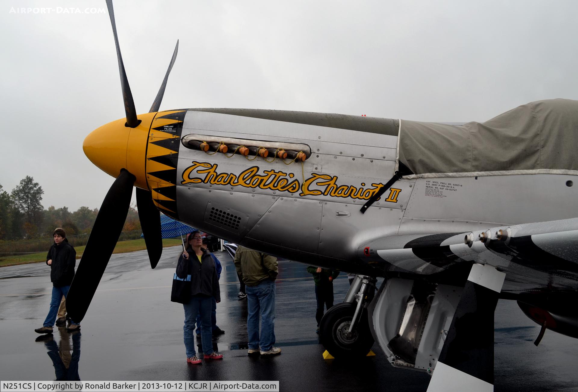 N251CS, North American F-51D Mustang C/N 44-74977N, Culpeper Air Fest 2013