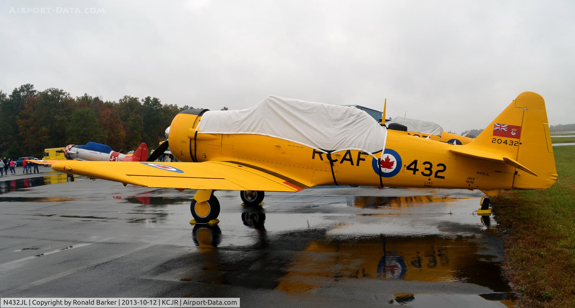 N432JL, Canadian Car & Foundry Harvard MK IV C/N CCF4-223, Culpeper Air Fest 2013