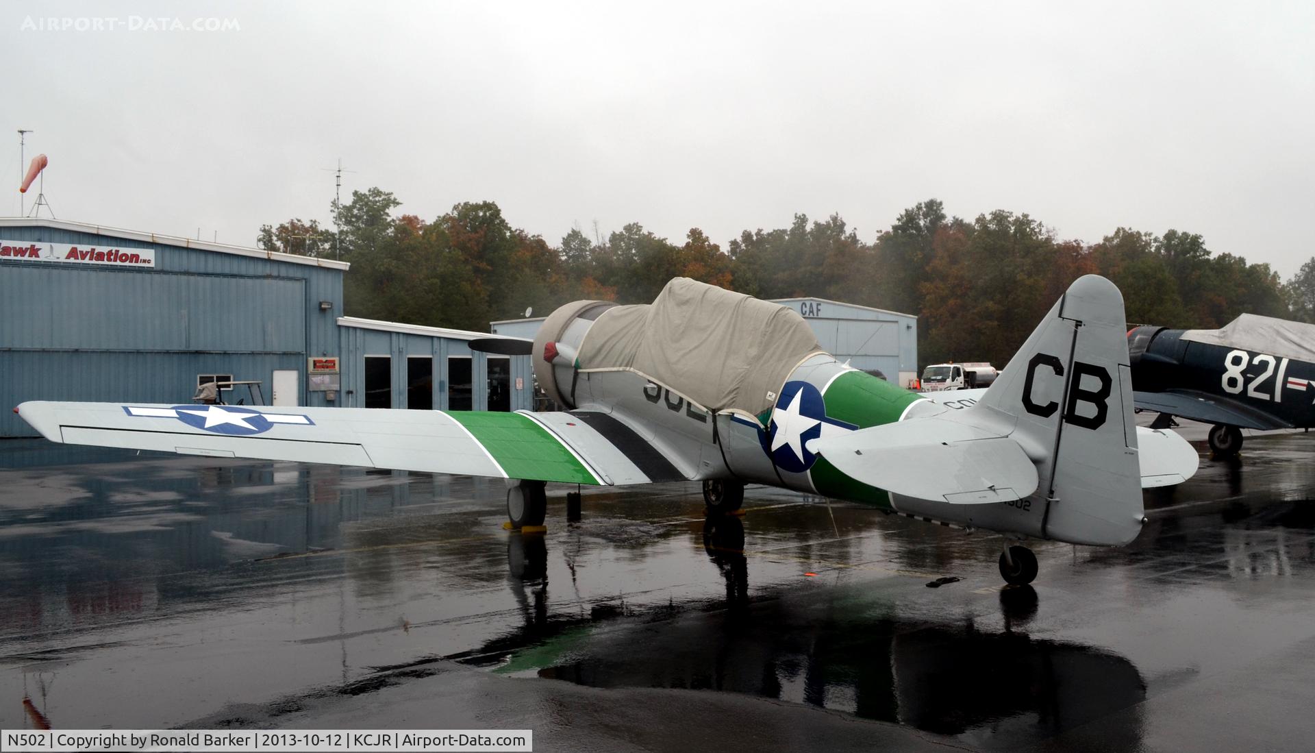 N502, 1941 North American SNJ-5 Texan Texan C/N 43689, Culpeper Air Fest 2013