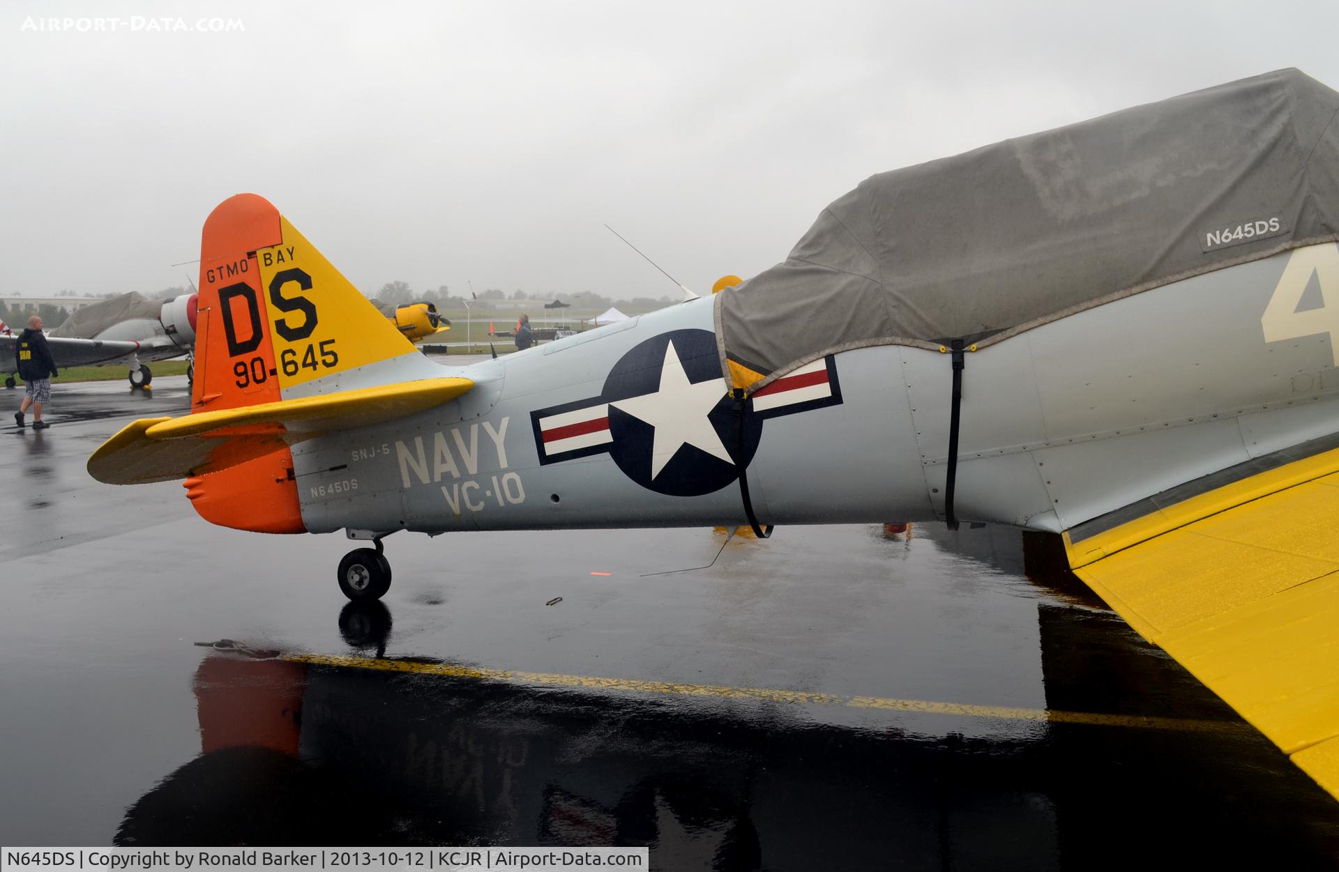 N645DS, 1944 North American SNJ-5 Texan Texan C/N 88-17678, Culpeper Air Fest 2013