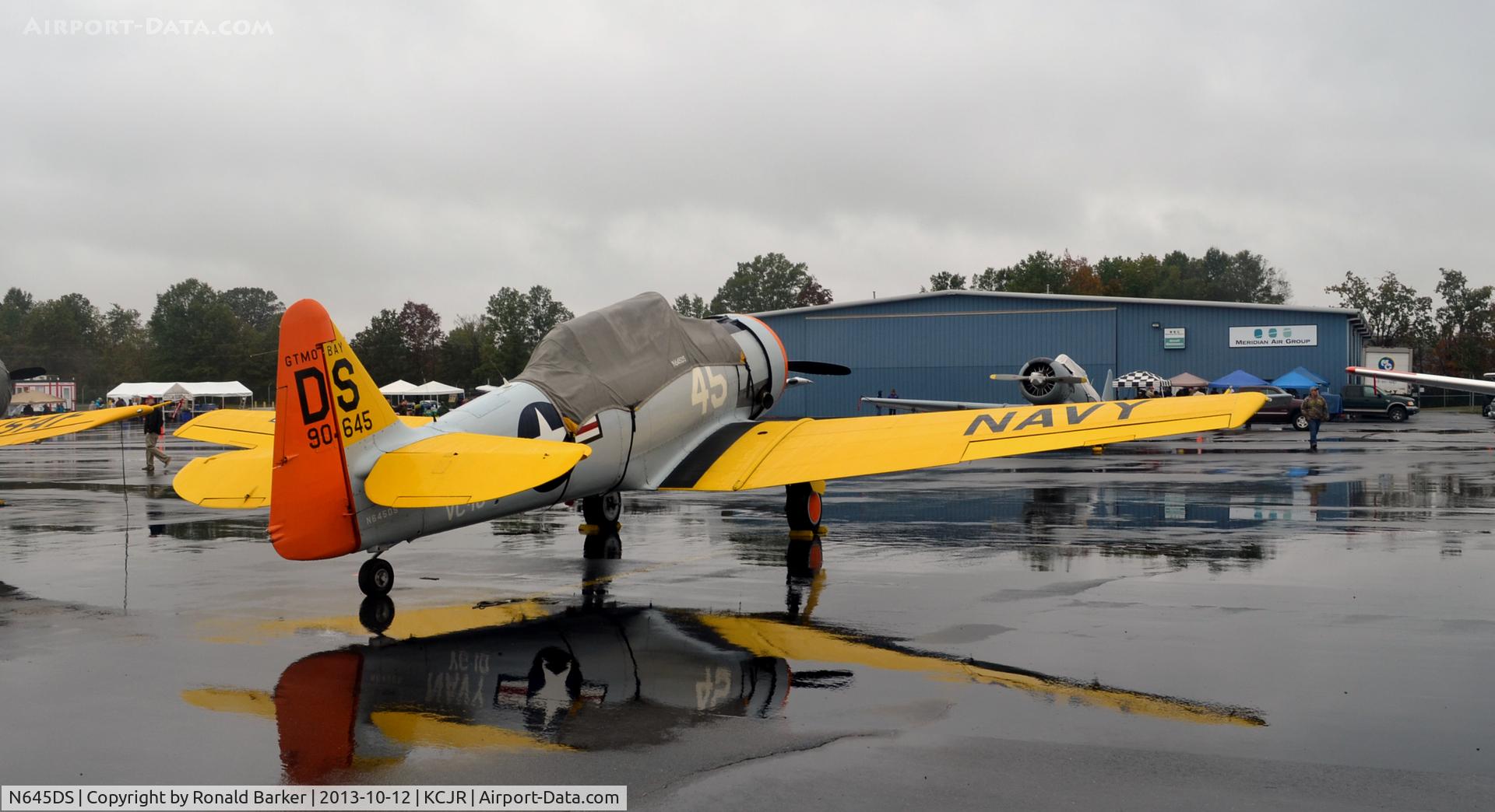 N645DS, 1944 North American SNJ-5 Texan Texan C/N 88-17678, Culpeper Air Fest 2013