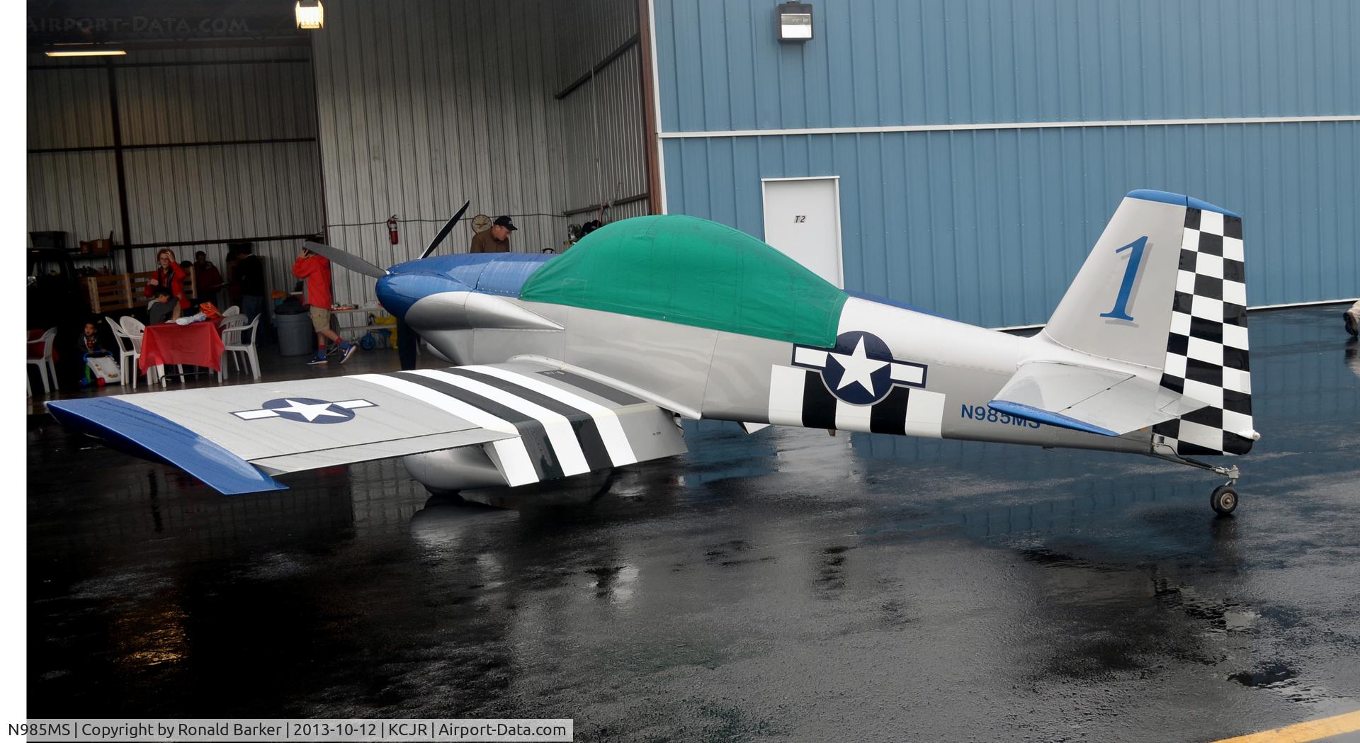 N985MS, 1987 Vans RV-4 C/N 1787, Culpeper Air Fest 2013