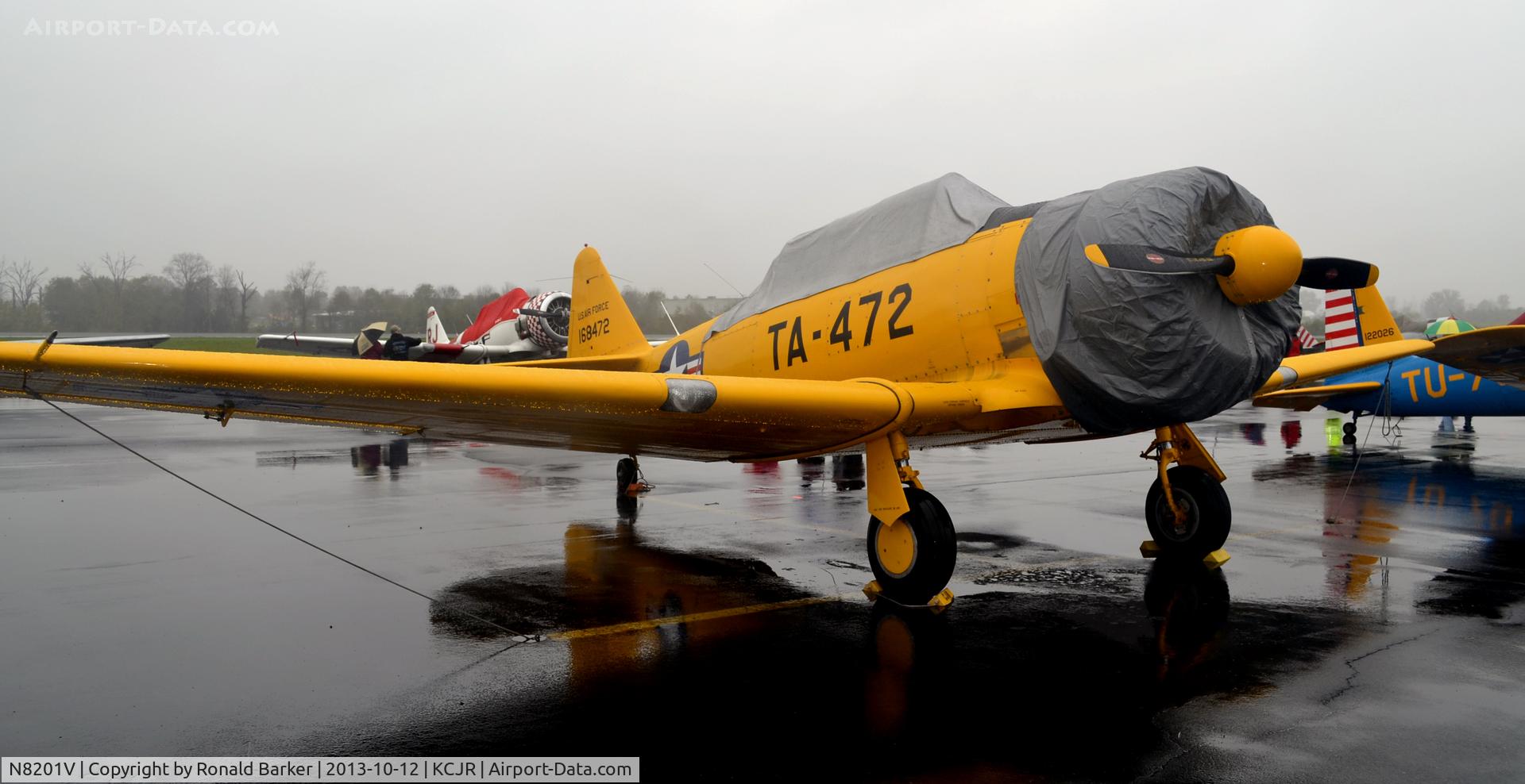 N8201V, North American T-6G Texan C/N 168-472, Culpeper Air Fest 2013
