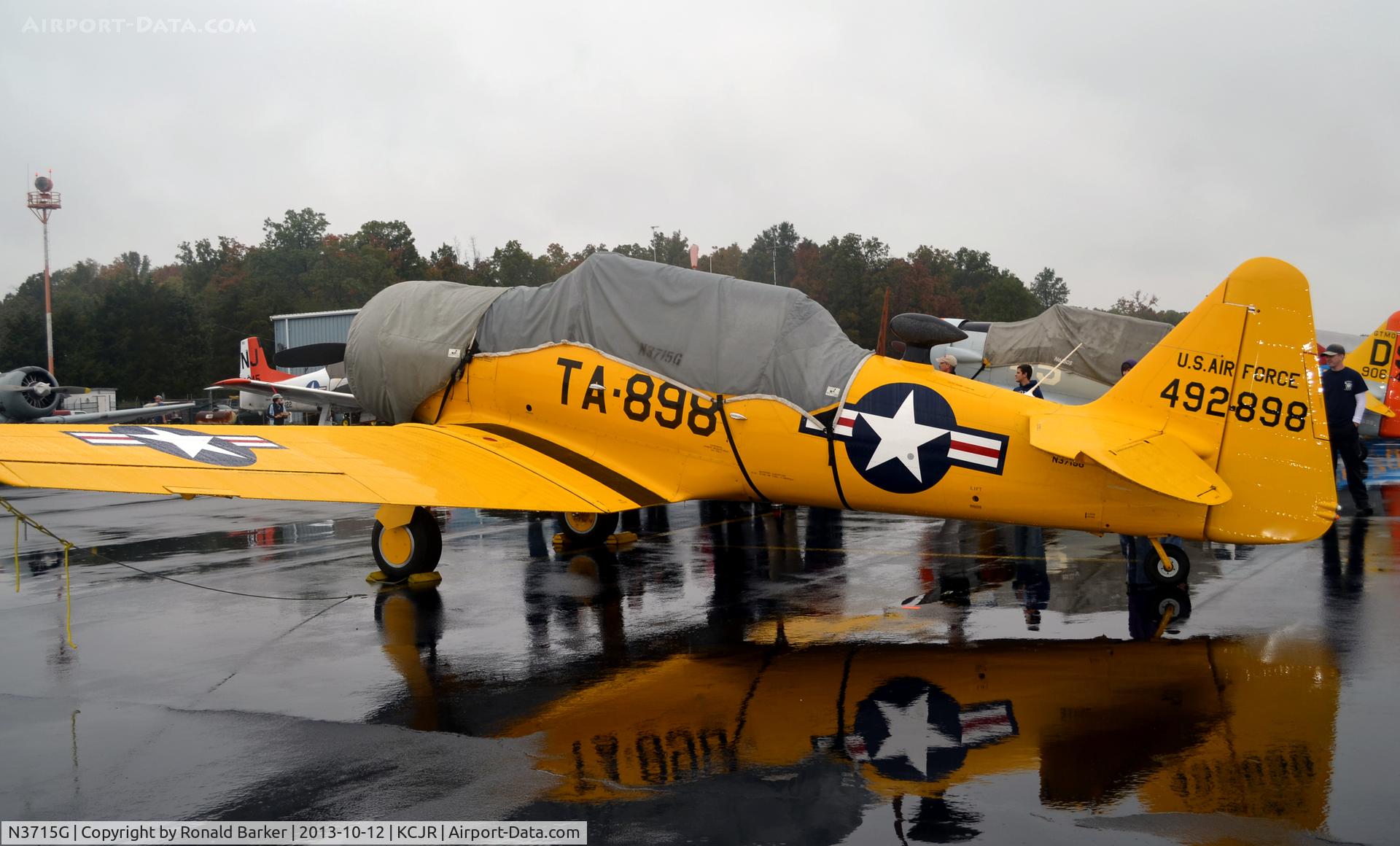 N3715G, 1949 North American AT-6G Texan C/N 168-2 (49-2898), Culpeper Air Fest 2013