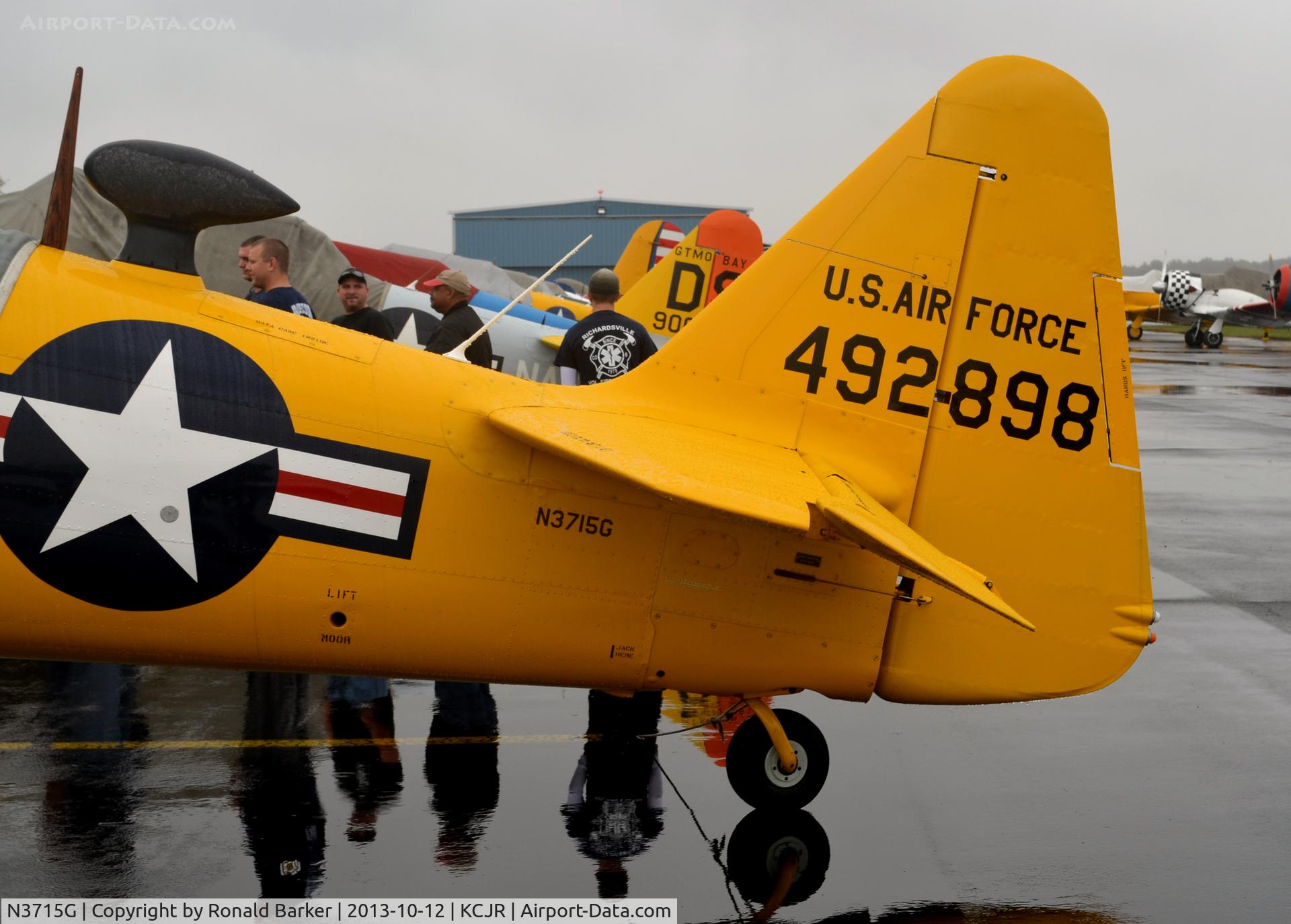 N3715G, 1949 North American AT-6G Texan C/N 168-2 (49-2898), Culpeper Air Fest 2013