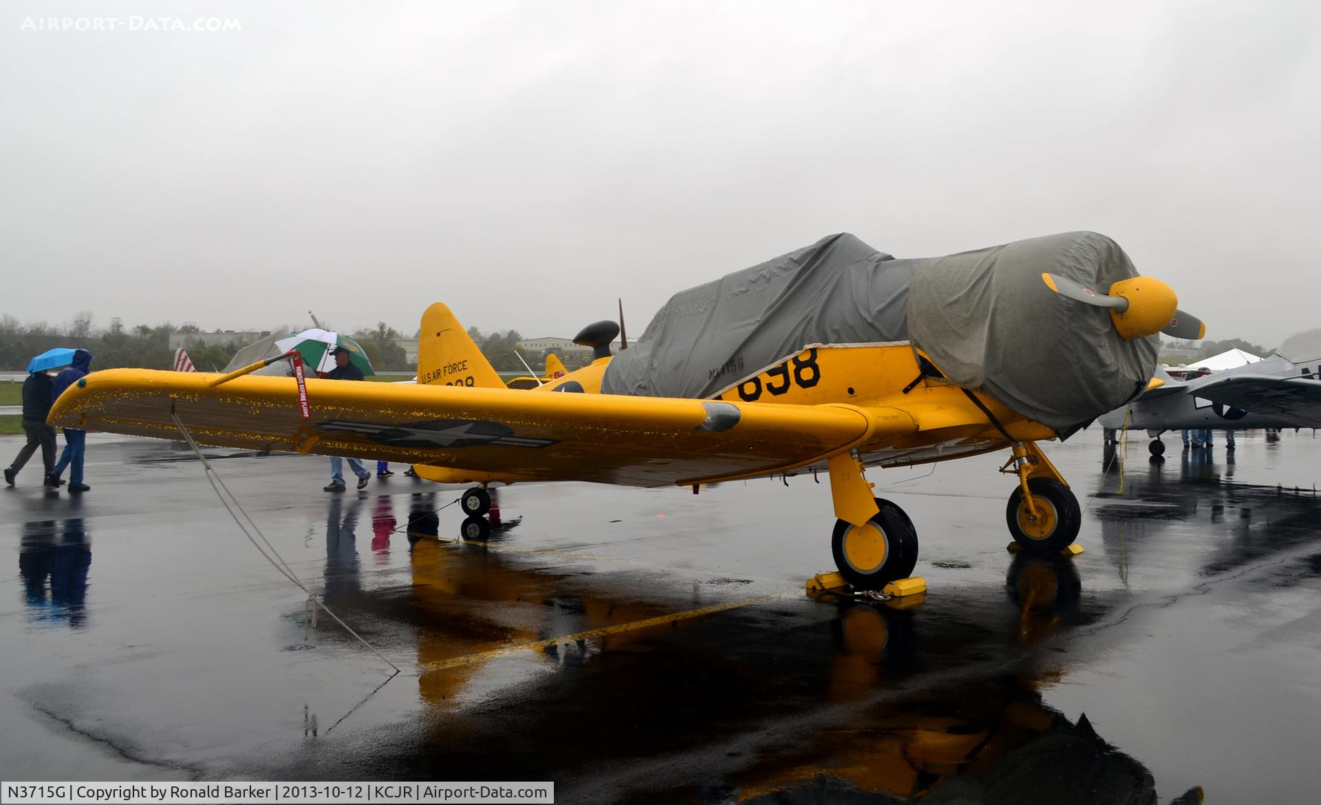 N3715G, 1949 North American AT-6G Texan C/N 168-2 (49-2898), Culpeper Air Fest 2013