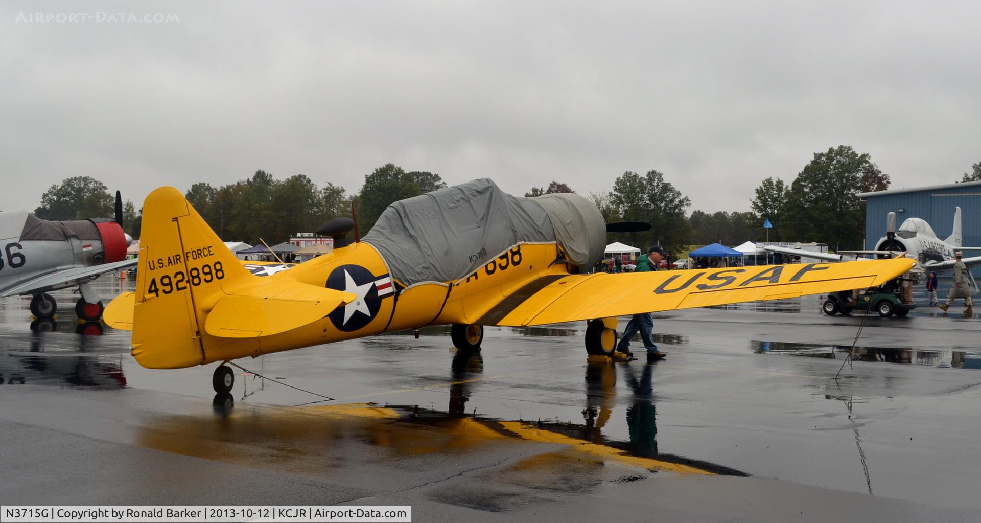 N3715G, 1949 North American AT-6G Texan C/N 168-2 (49-2898), Culpeper Air Fest 2013