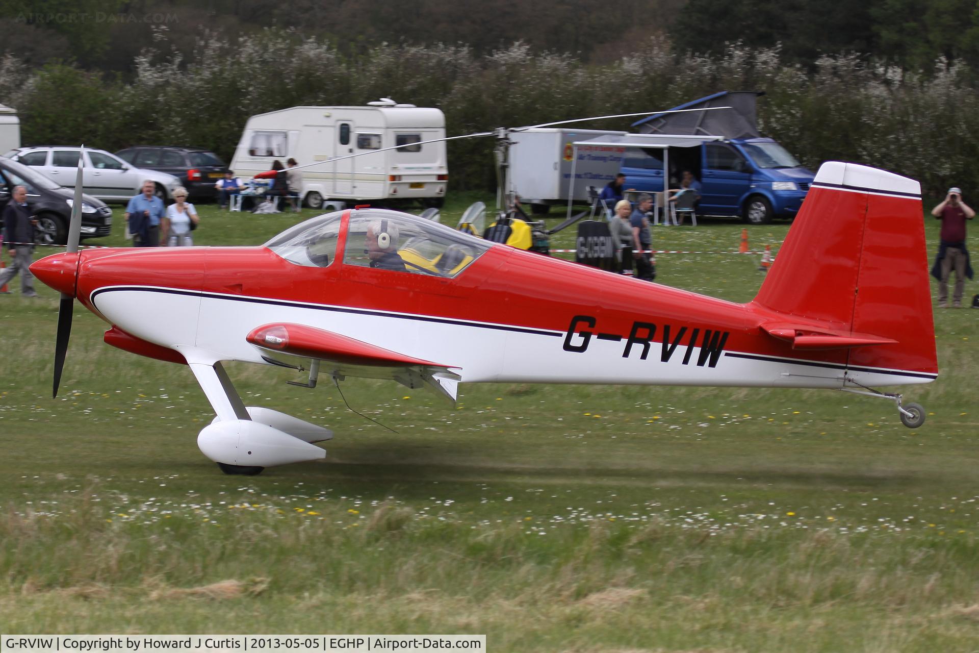 G-RVIW, 2010 Vans RV-9 C/N PFA 320-13924, Privately owned, at the Microlight Trade Fair.