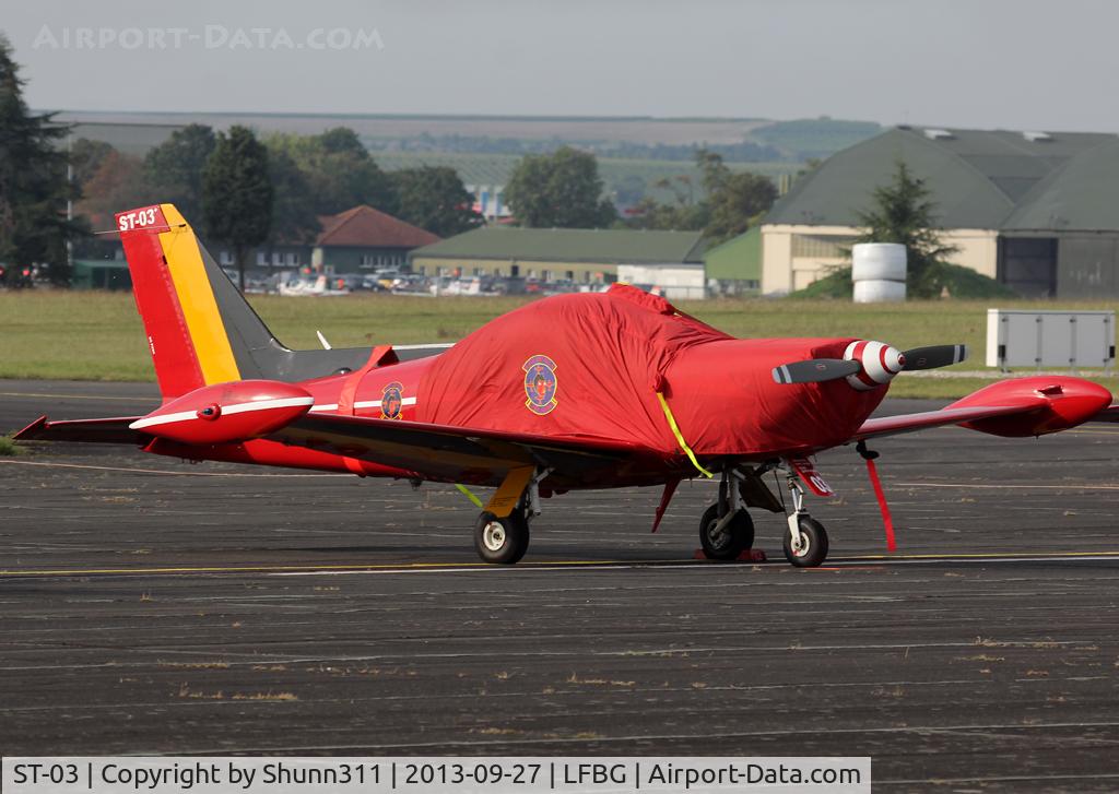 ST-03, SIAI-Marchetti SF-260MB C/N 10-03, Participant of the Cognac AFB Spotter Day 2013
