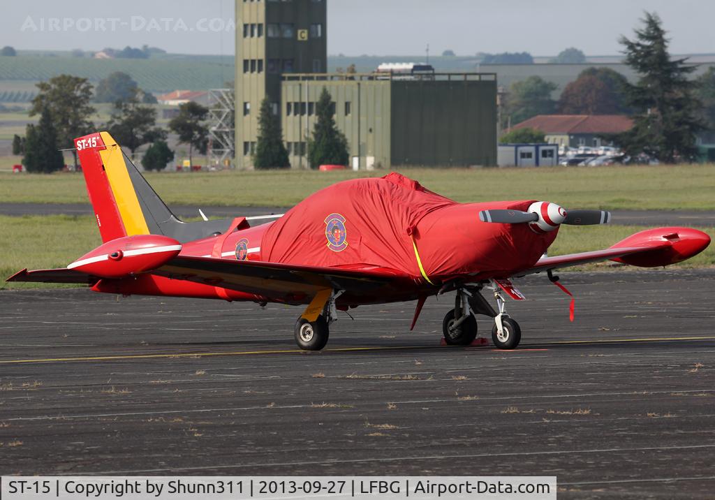 ST-15, SIAI-Marchetti SF-260M+ C/N 10-15, Participant of the Cognac AFB Spotter Day 2013