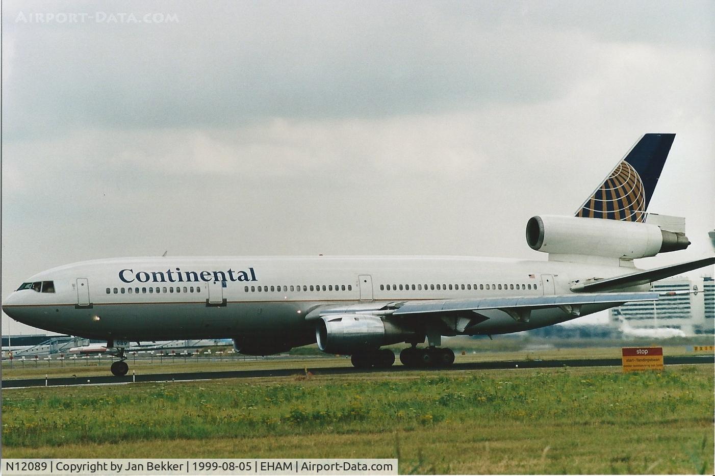 N12089, 1972 Douglas DC-10-30 C/N 46550, Schiphol Amsterdam 1999