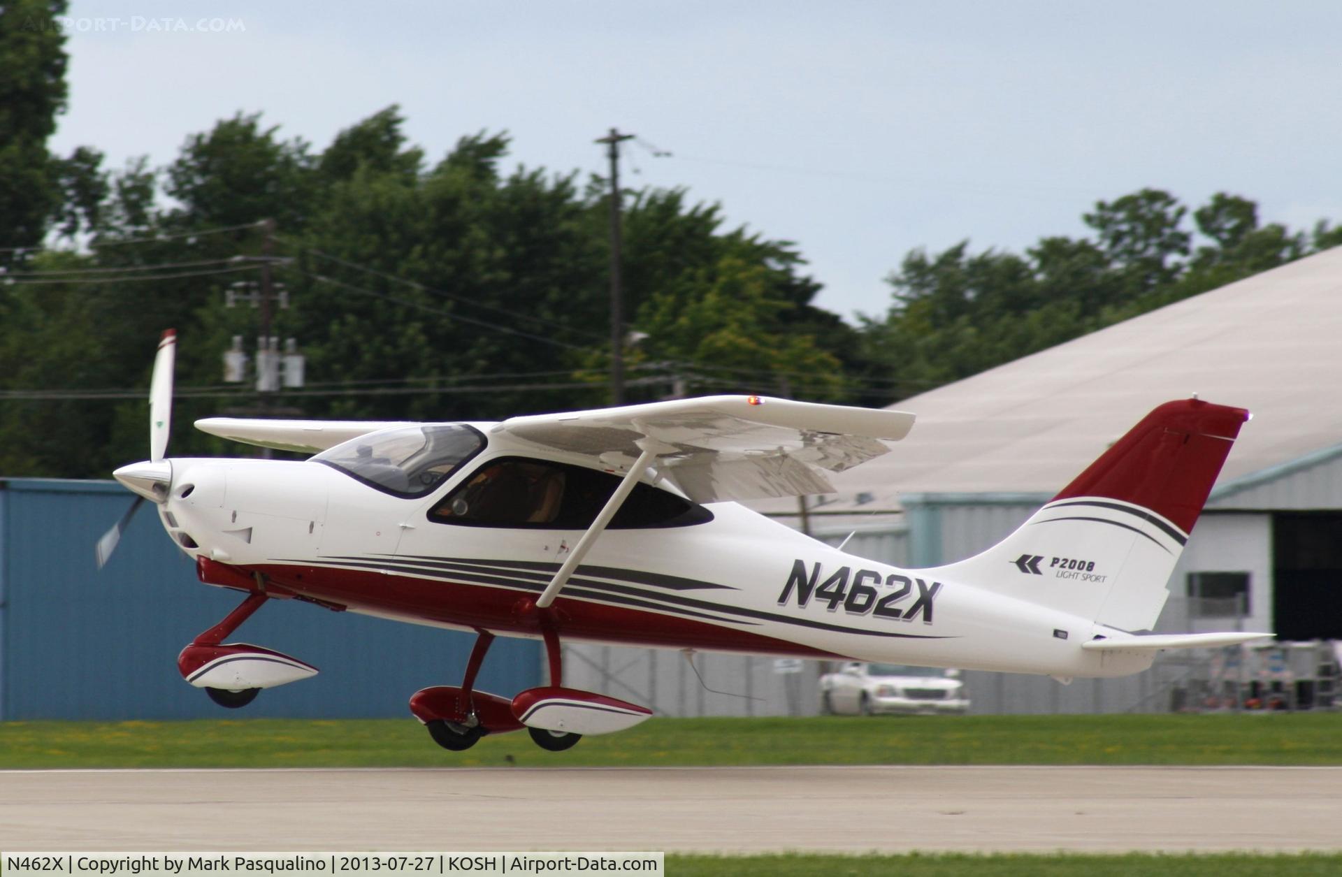 N462X, 2013 Tecnam P-2008 C/N 075, Tecnam P-2008