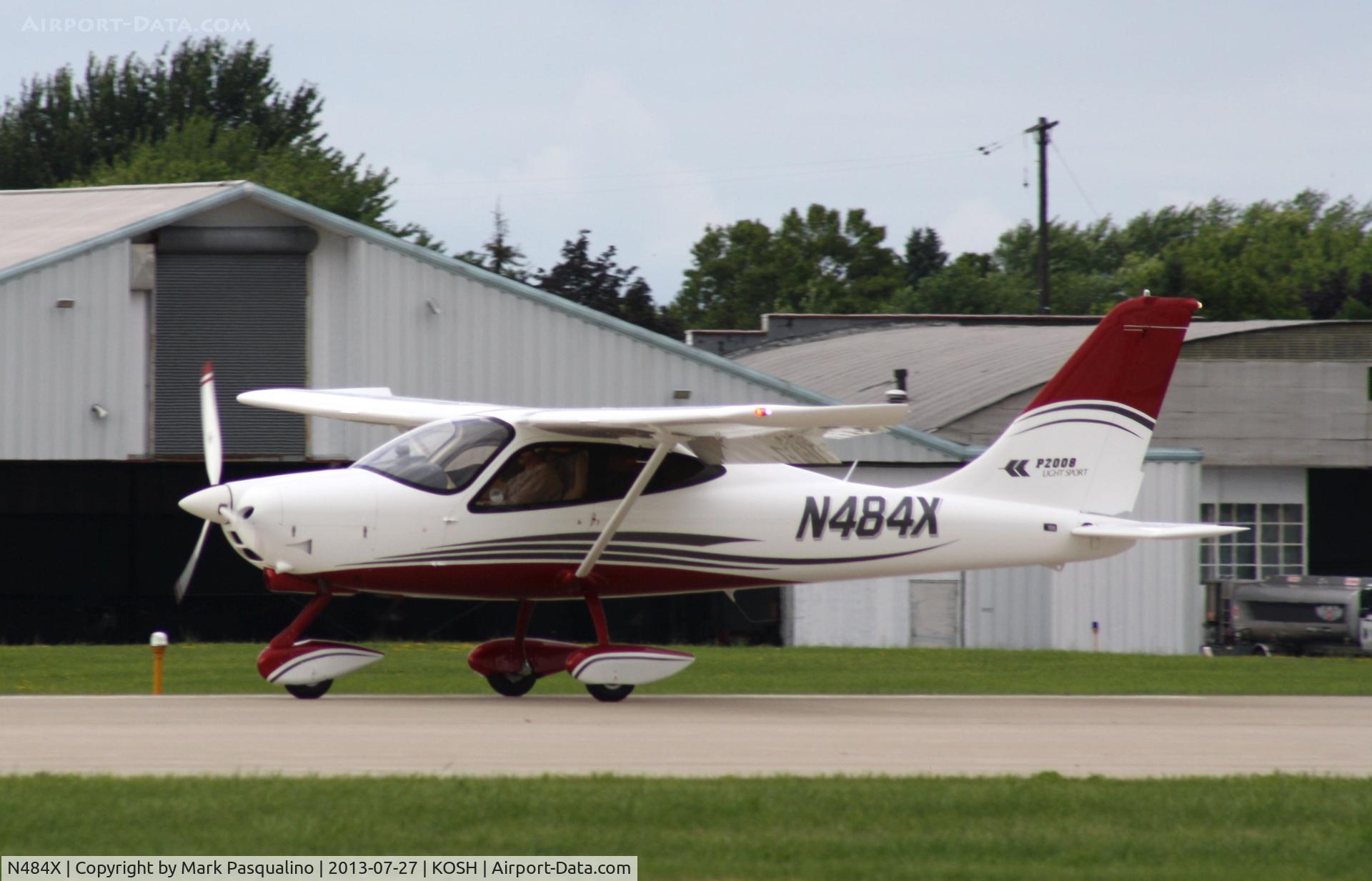 N484X, 2013 Tecnam P-2008 C/N 076, Tecnam P-2008
