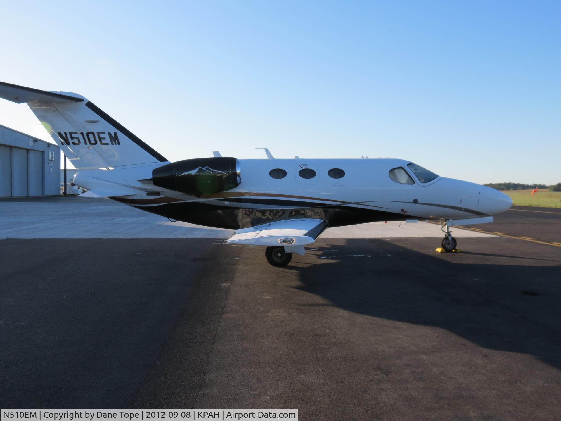 N510EM, Cessna 510 Citation Mustang C/N 510-0414, Barkley regional