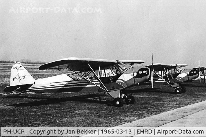 PH-UCP, 1945 Piper L-4J Grasshopper (J3C-65D) C/N 13329, At Rotterdam 