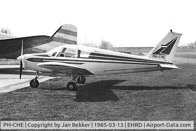 PH-CHE, 1962 Piper PA-28-160 Cherokee C/N 28-324, At Rotterdam 
