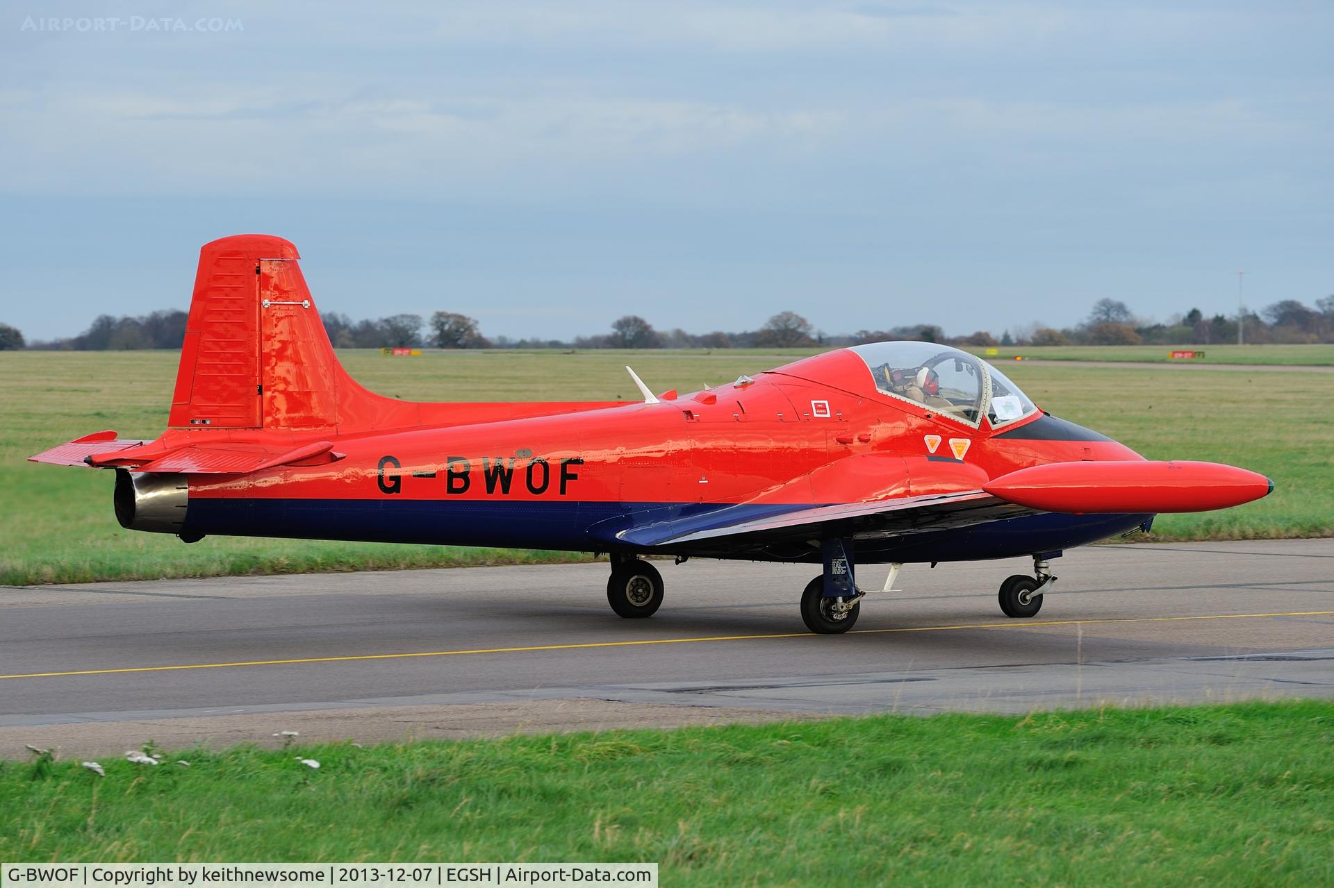 G-BWOF, 1969 BAC 84 Jet Provost T.5 C/N EEP/JP/955, A welcome visitor !