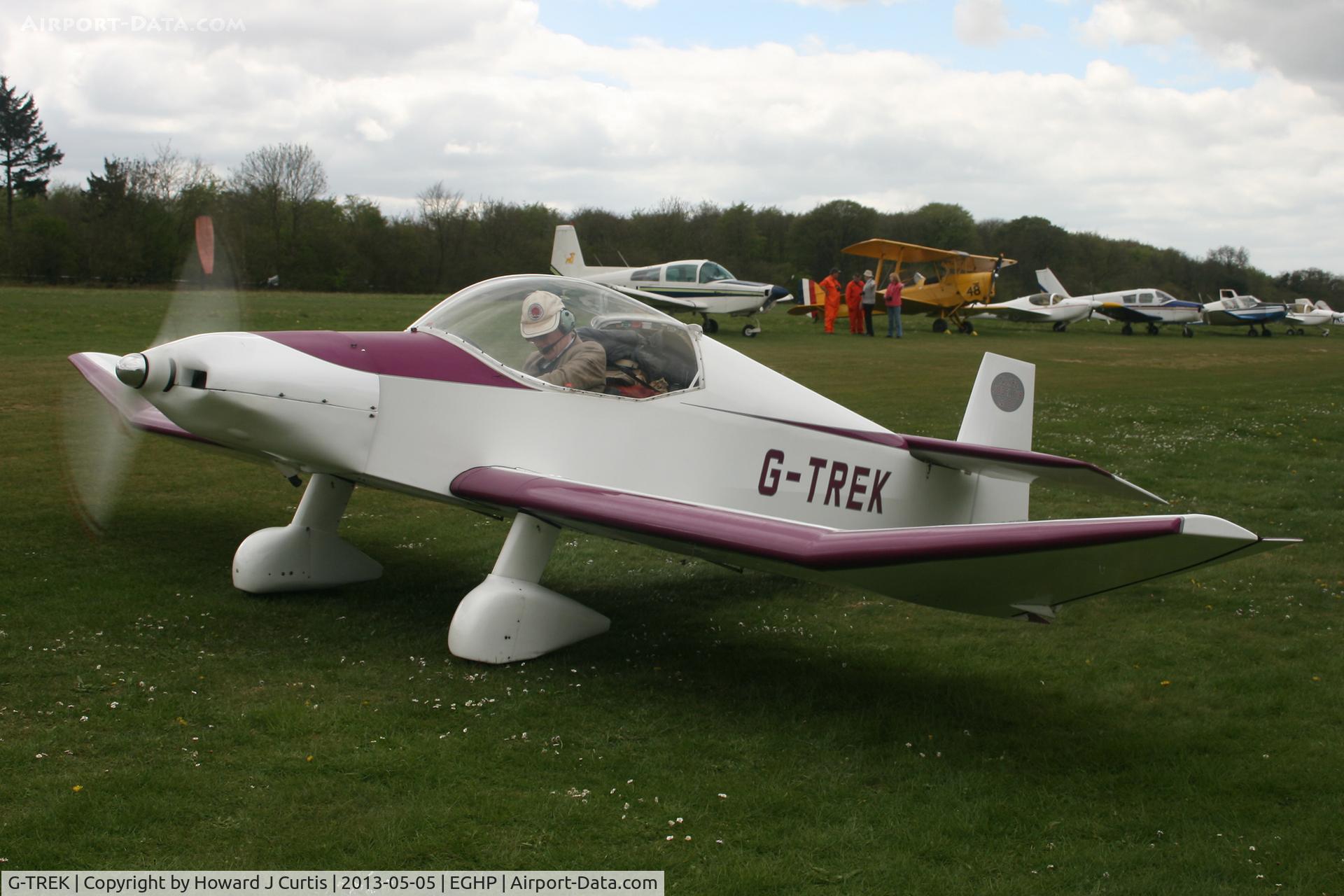 G-TREK, 1995 Jodel D-18 C/N PFA 169-11265, Privately owned, at the Microlight Trade Fair.