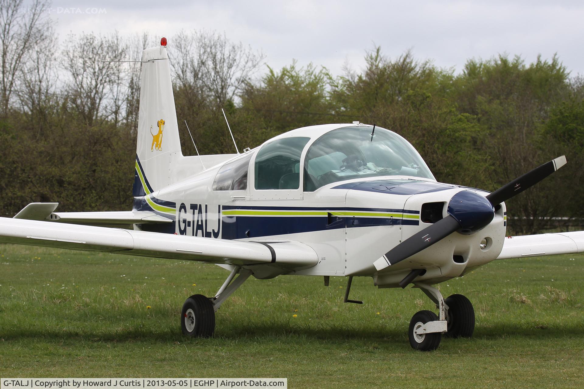 G-TALJ, 1973 Grumman American AA-5 Traveler C/N AA5-0479, Privately owned, at the Microlight Trade Fair.