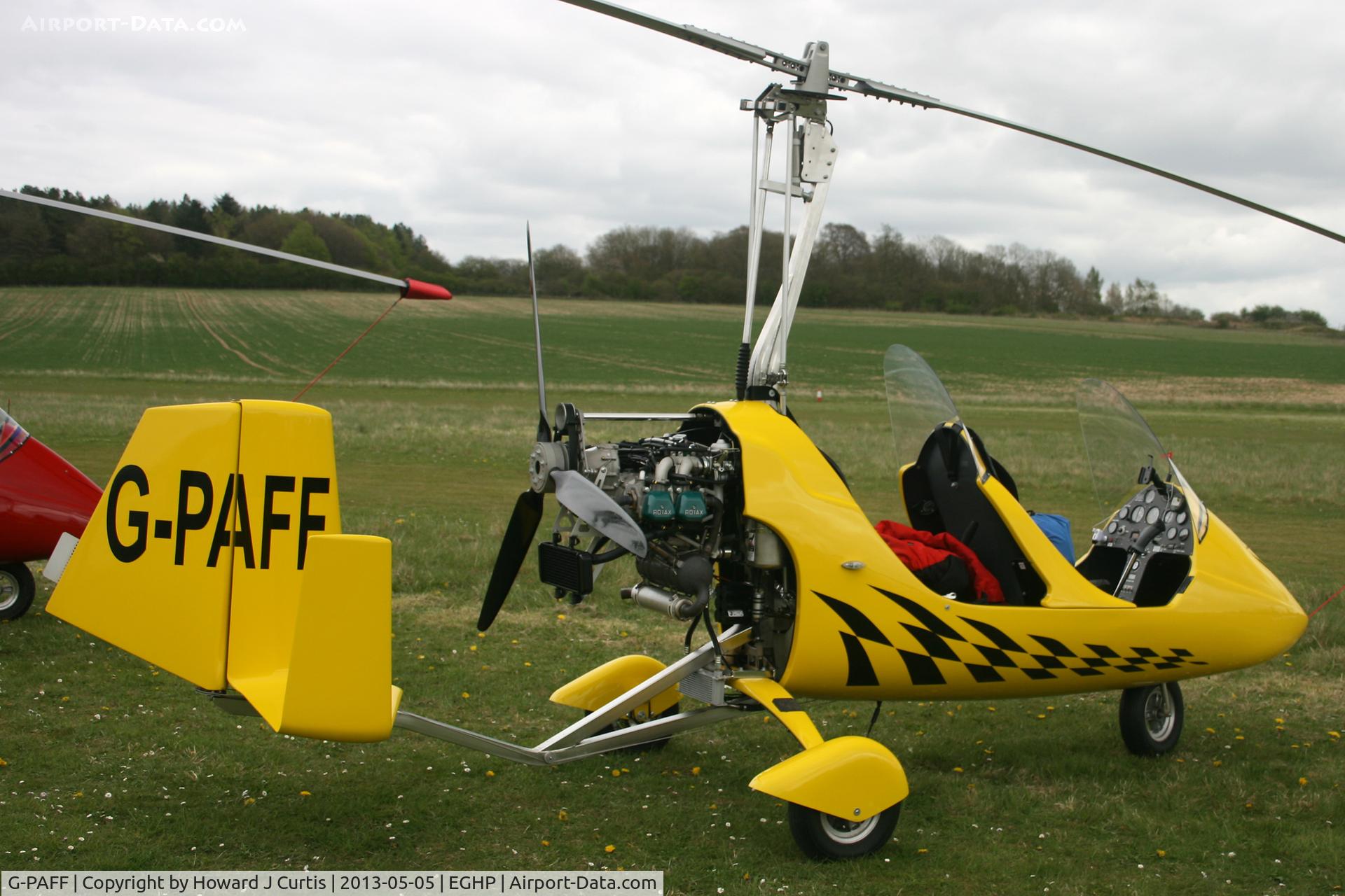 G-PAFF, 2011 Rotorsport UK MTOsport C/N RSUK/MTOS/039, Privately owned, at the Microlight Trade Fair.