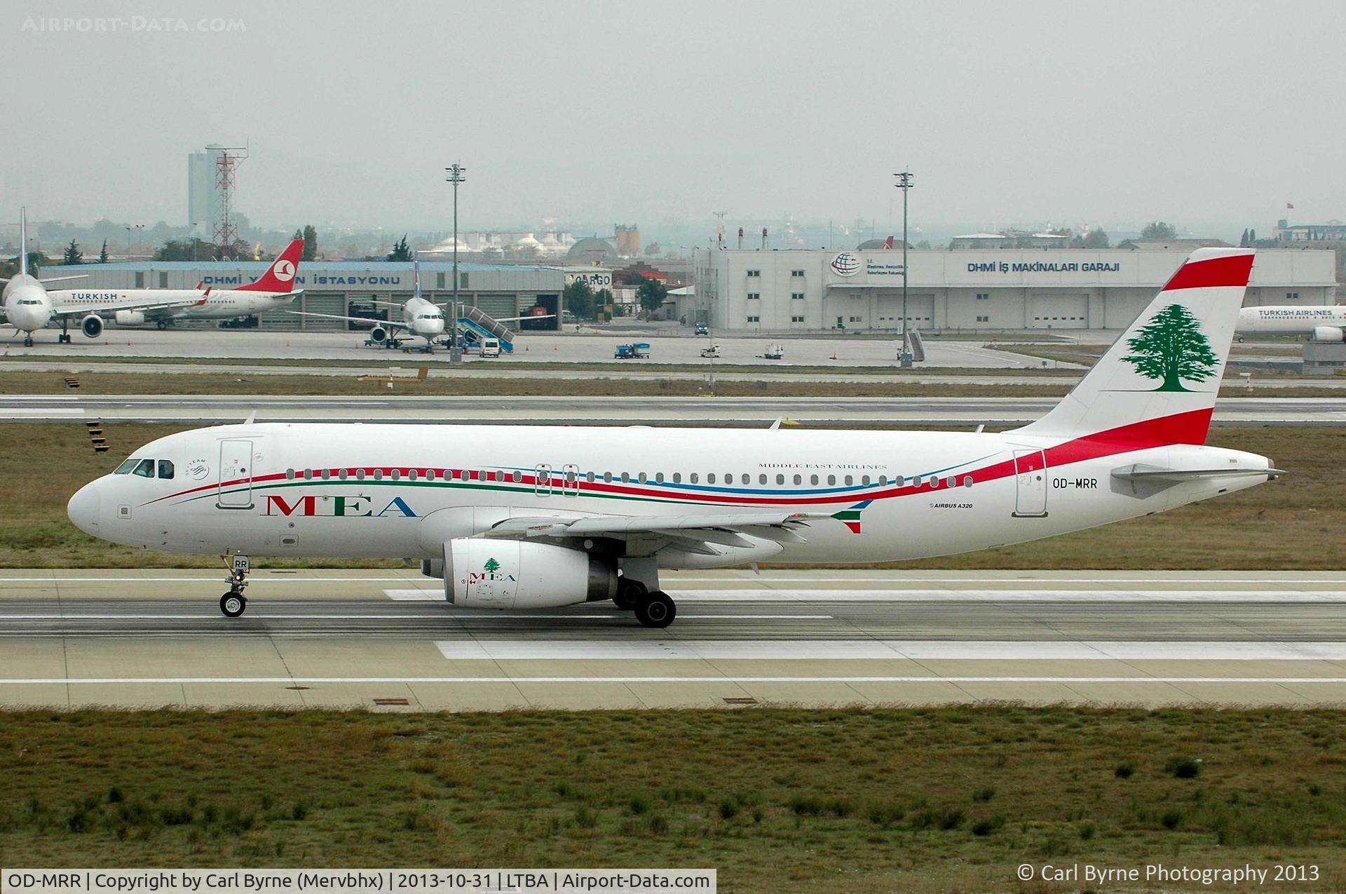 OD-MRR, 2009 Airbus A320-232 C/N 3837, Taken from the Fly Inn Shopping Mall.