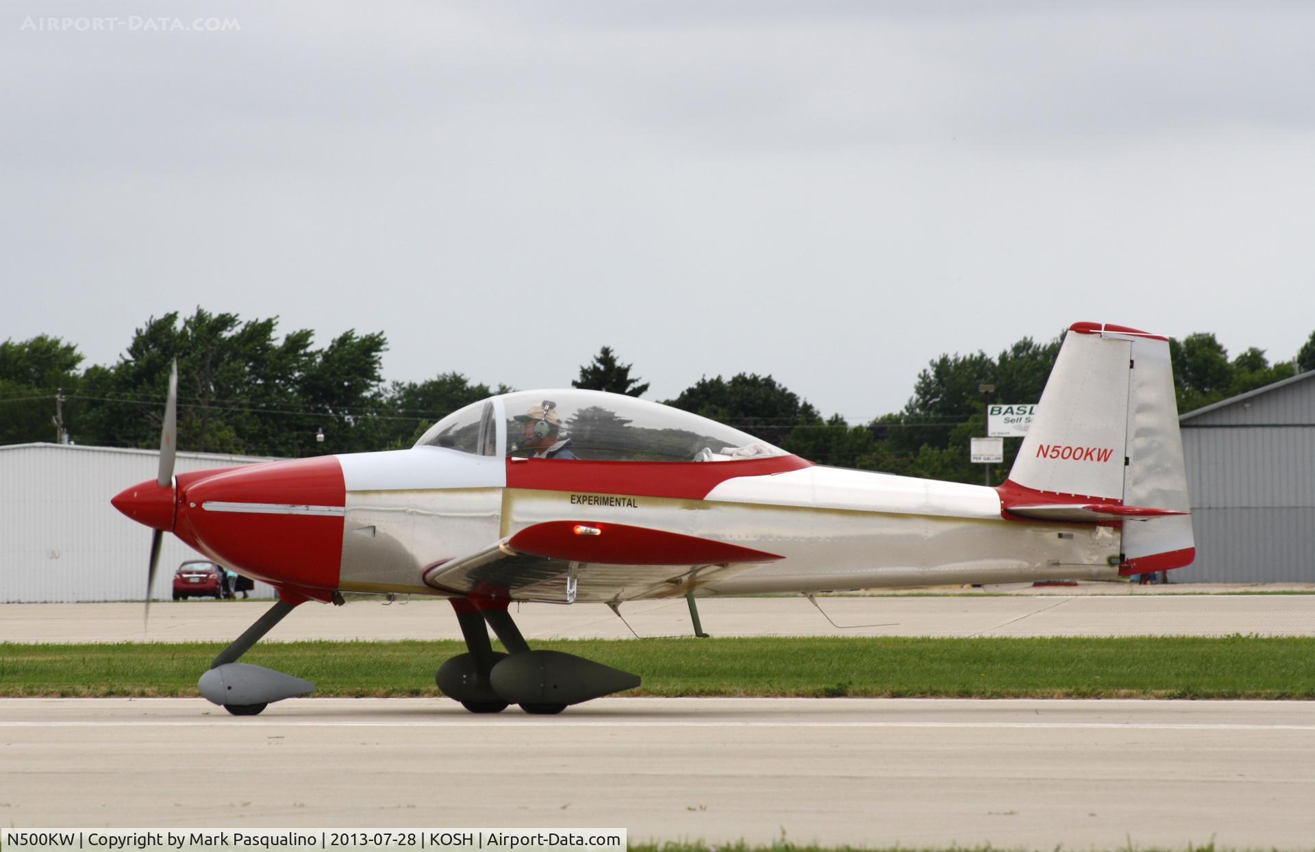 N500KW, 2013 Vans RV-8A C/N 81622, Vans RV-8A